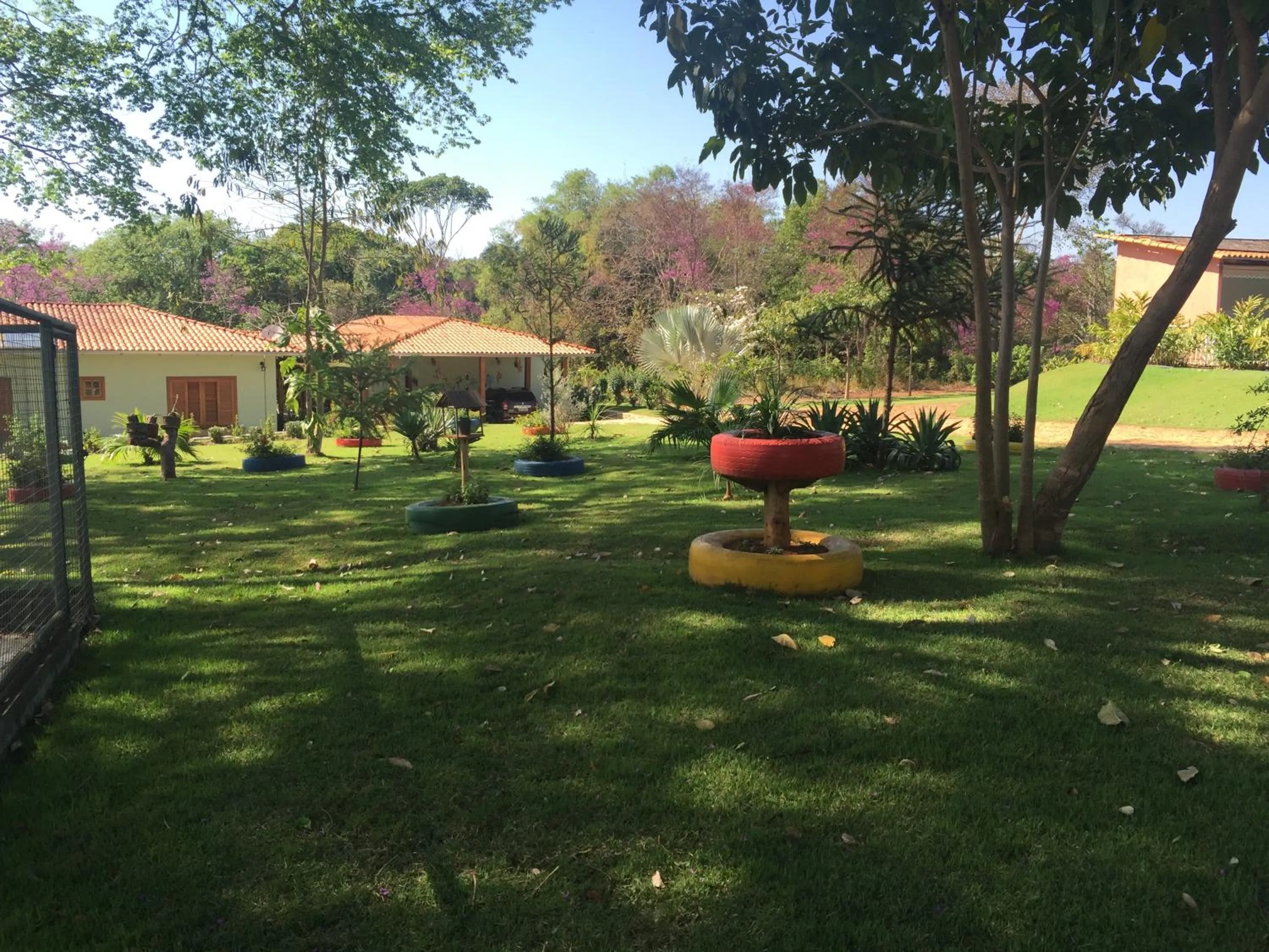 Garden view in Estancia Maria