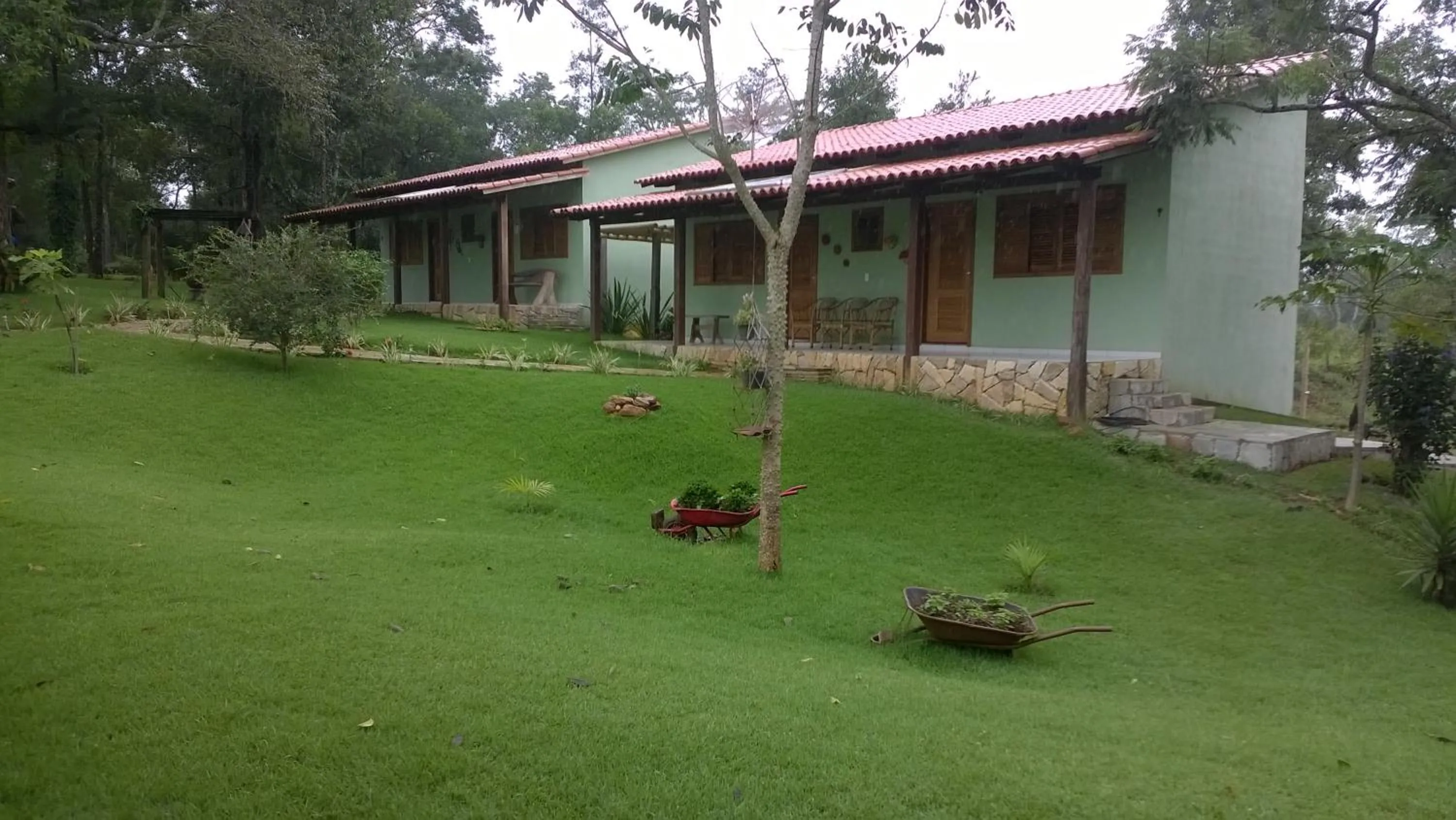 Facade/entrance in Estancia Maria
