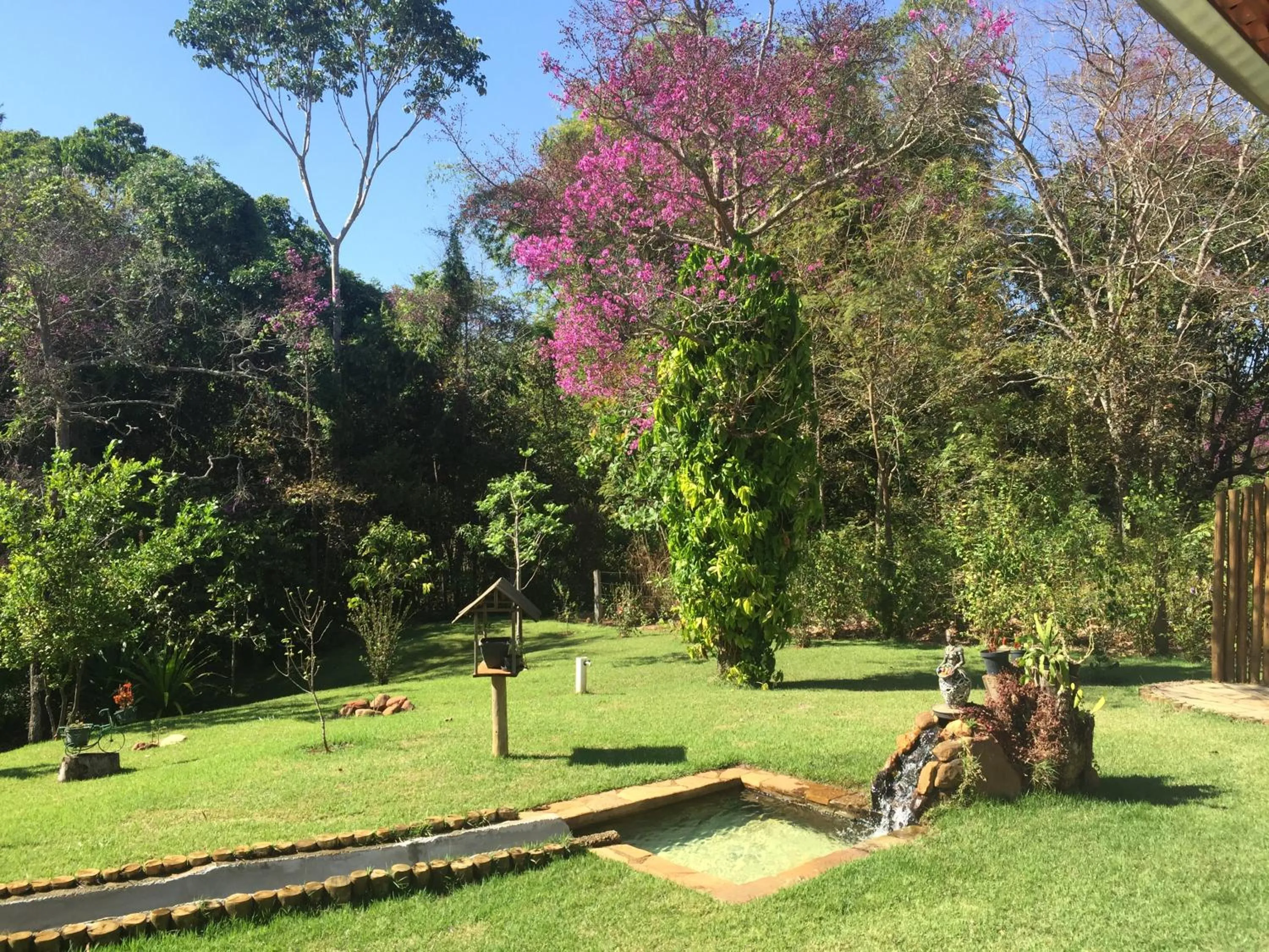 Garden view in Estancia Maria
