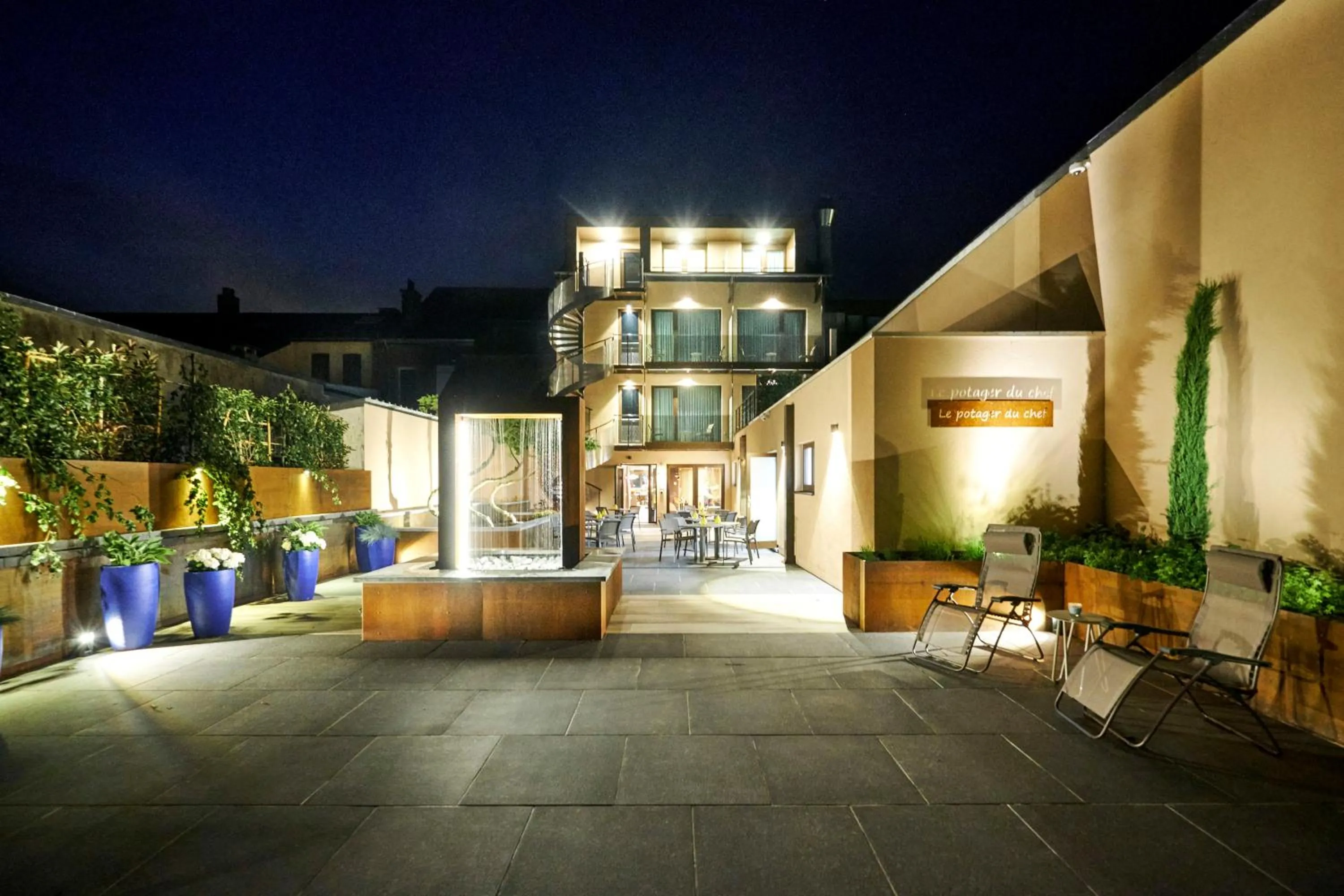 Patio in Le Florentin