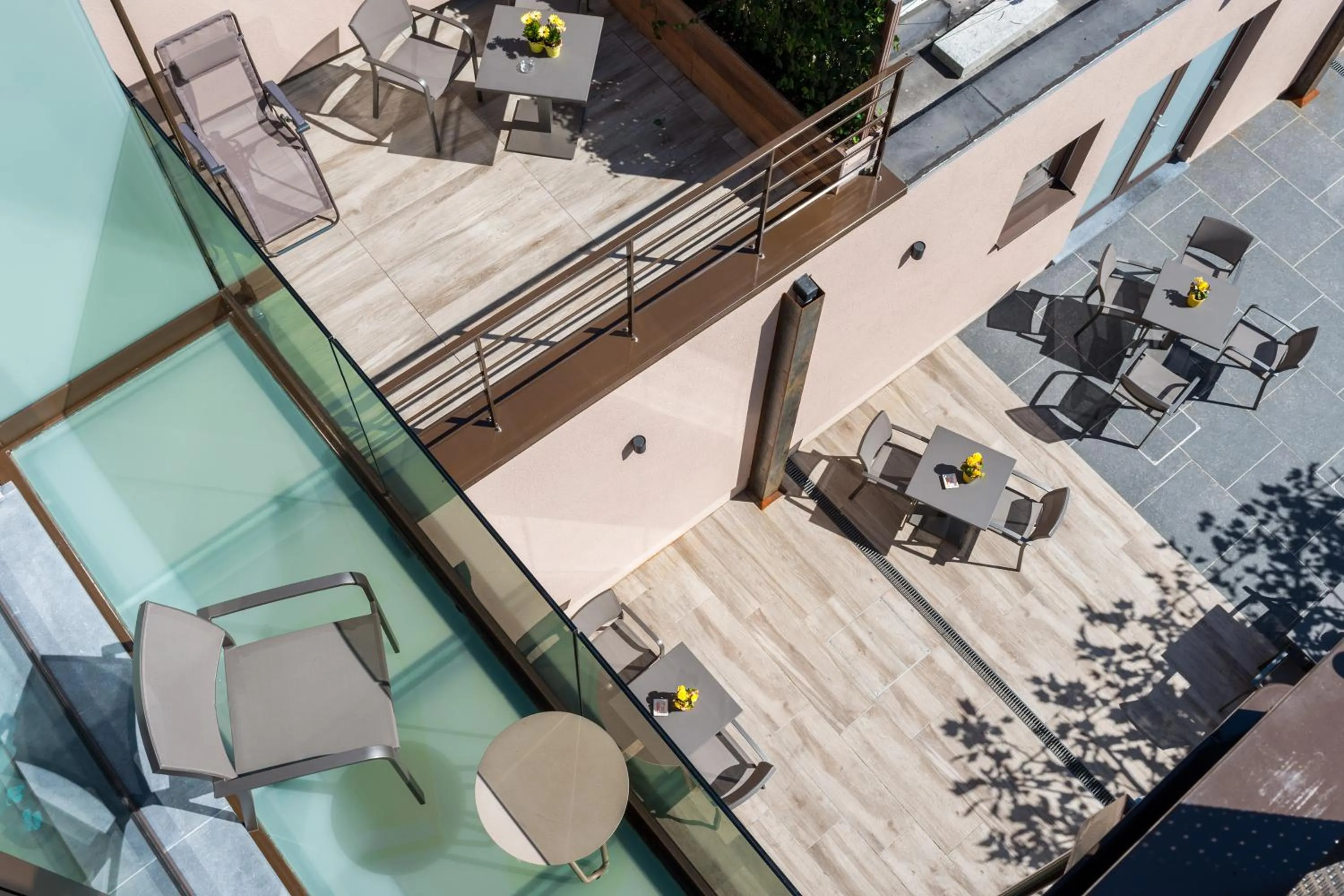 Balcony/Terrace in Le Florentin