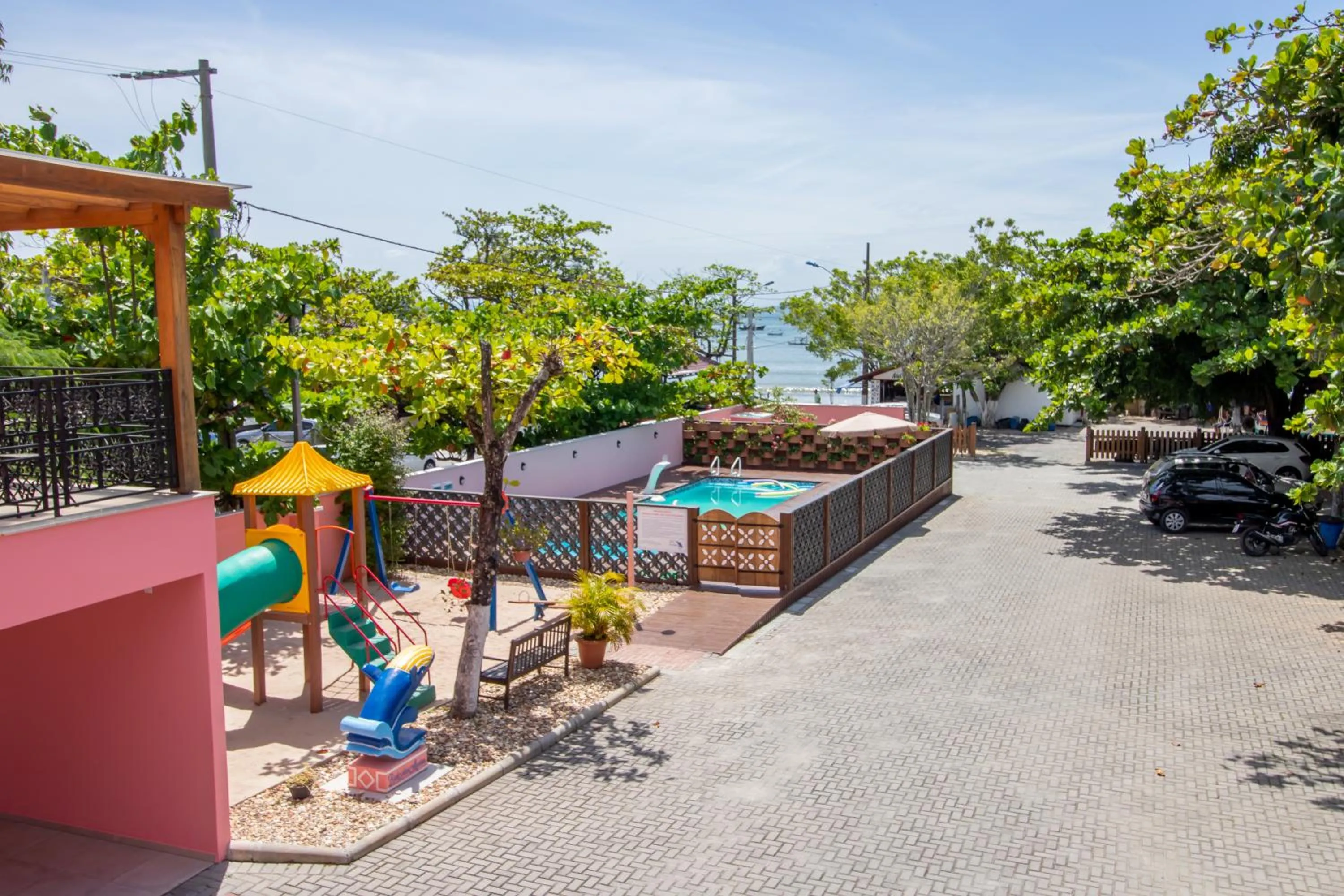 Children play ground in Pousada Baía dos Açores