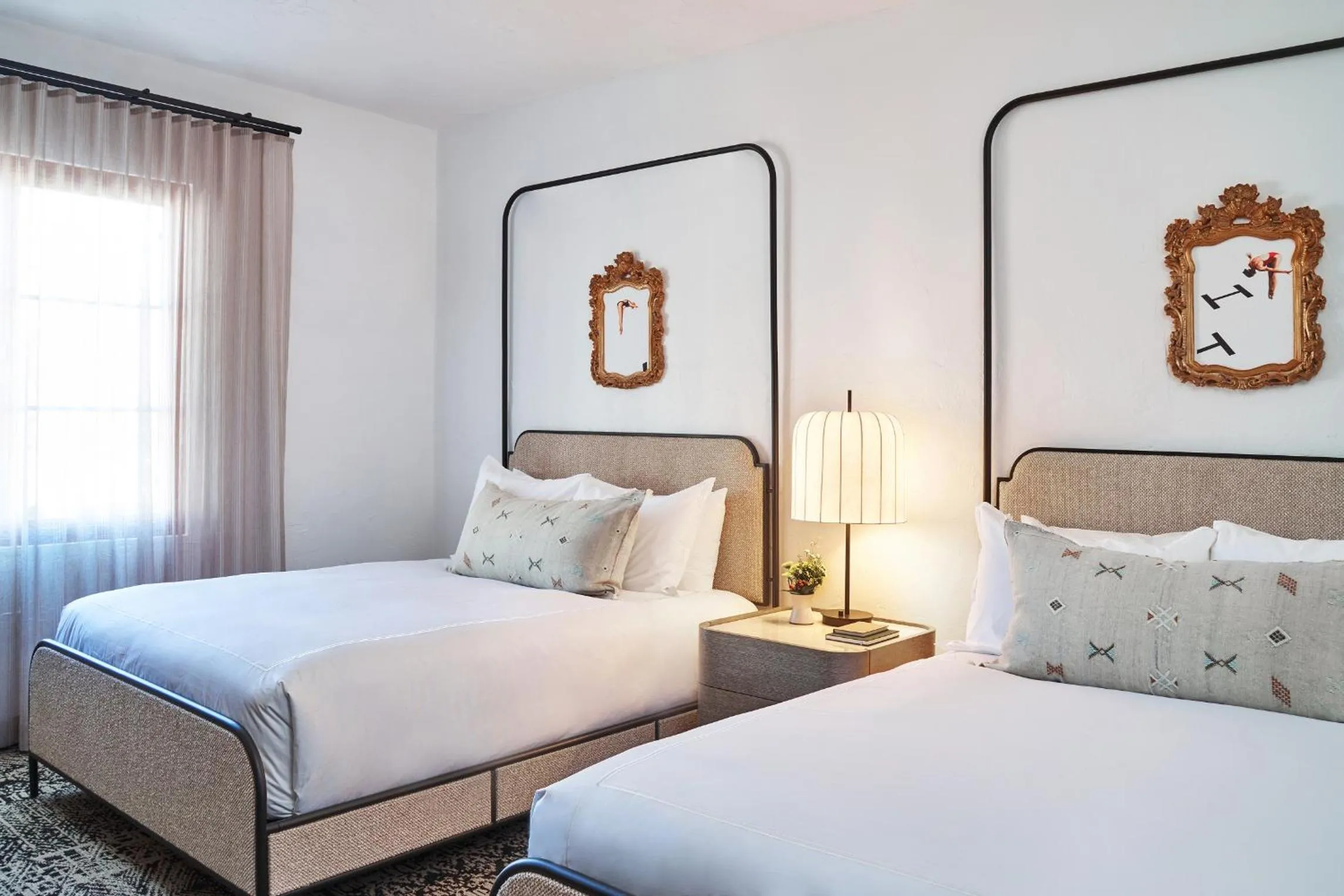 Photo of the whole room, Bed in Palmoro House