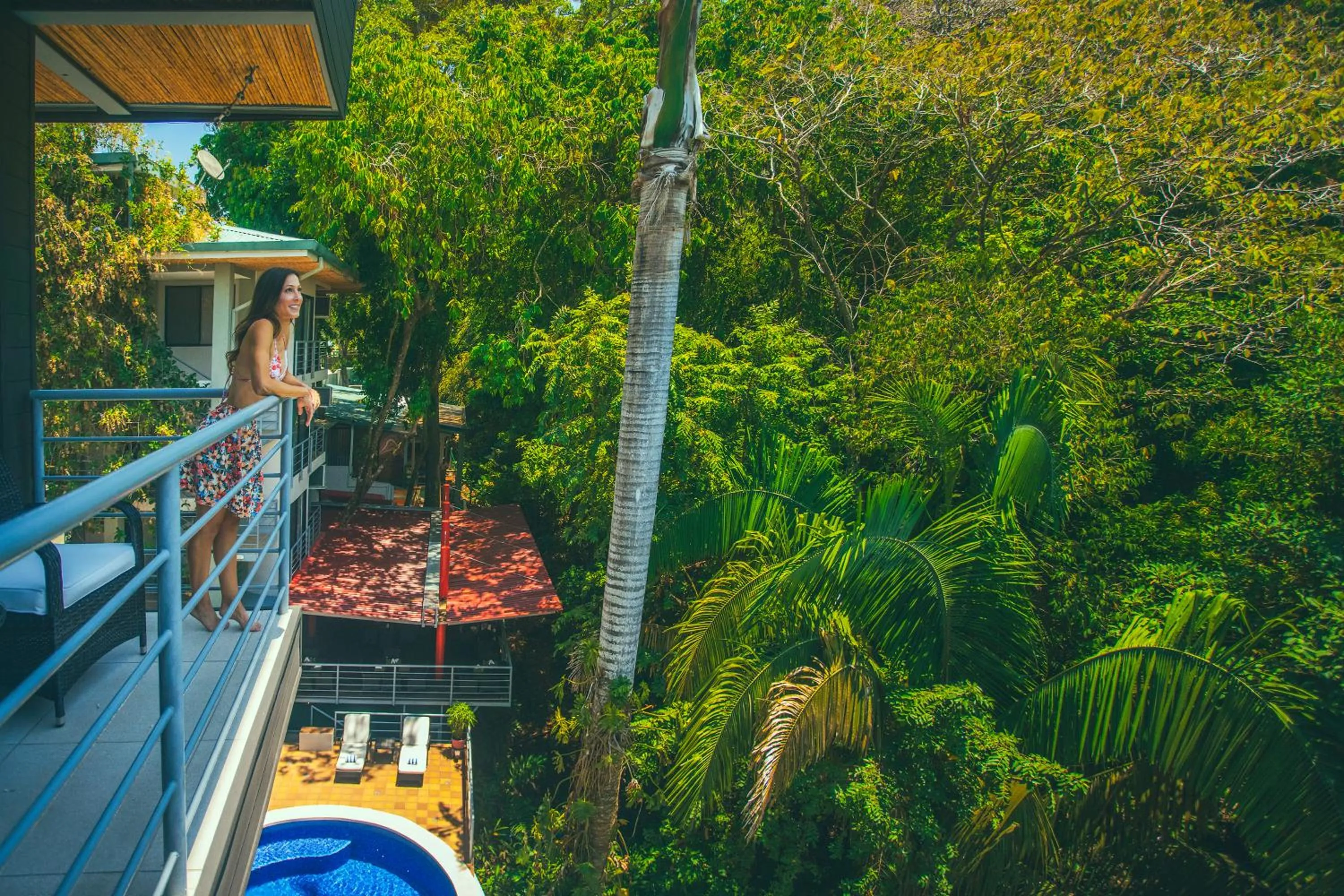 Balcony/Terrace in Jungle Vista Boutique Hotel