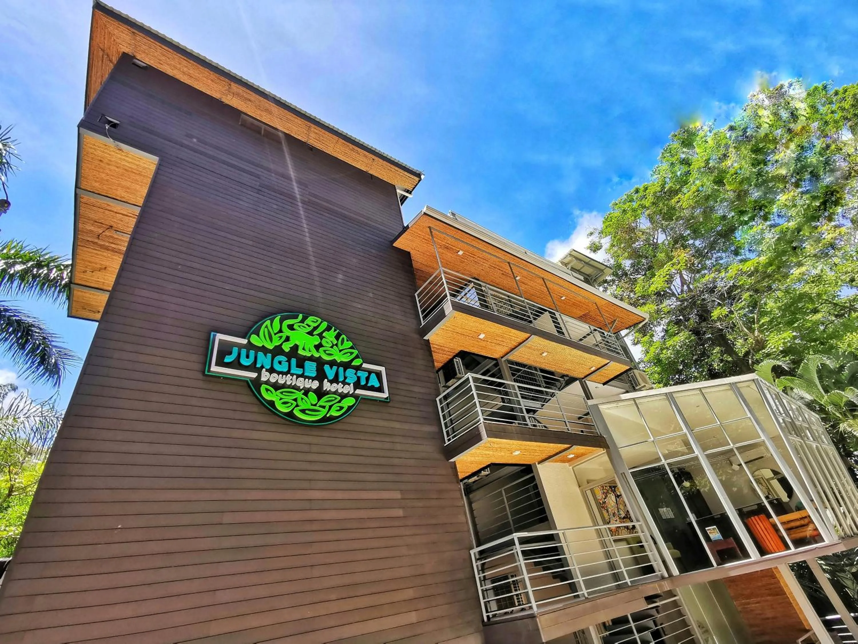 Property building in Jungle Vista Boutique Hotel