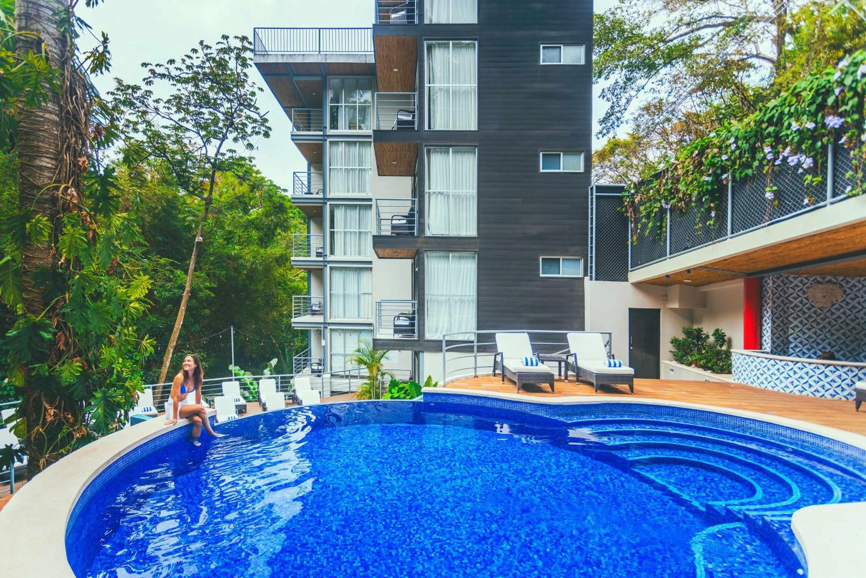 Property building in Jungle Vista Boutique Hotel