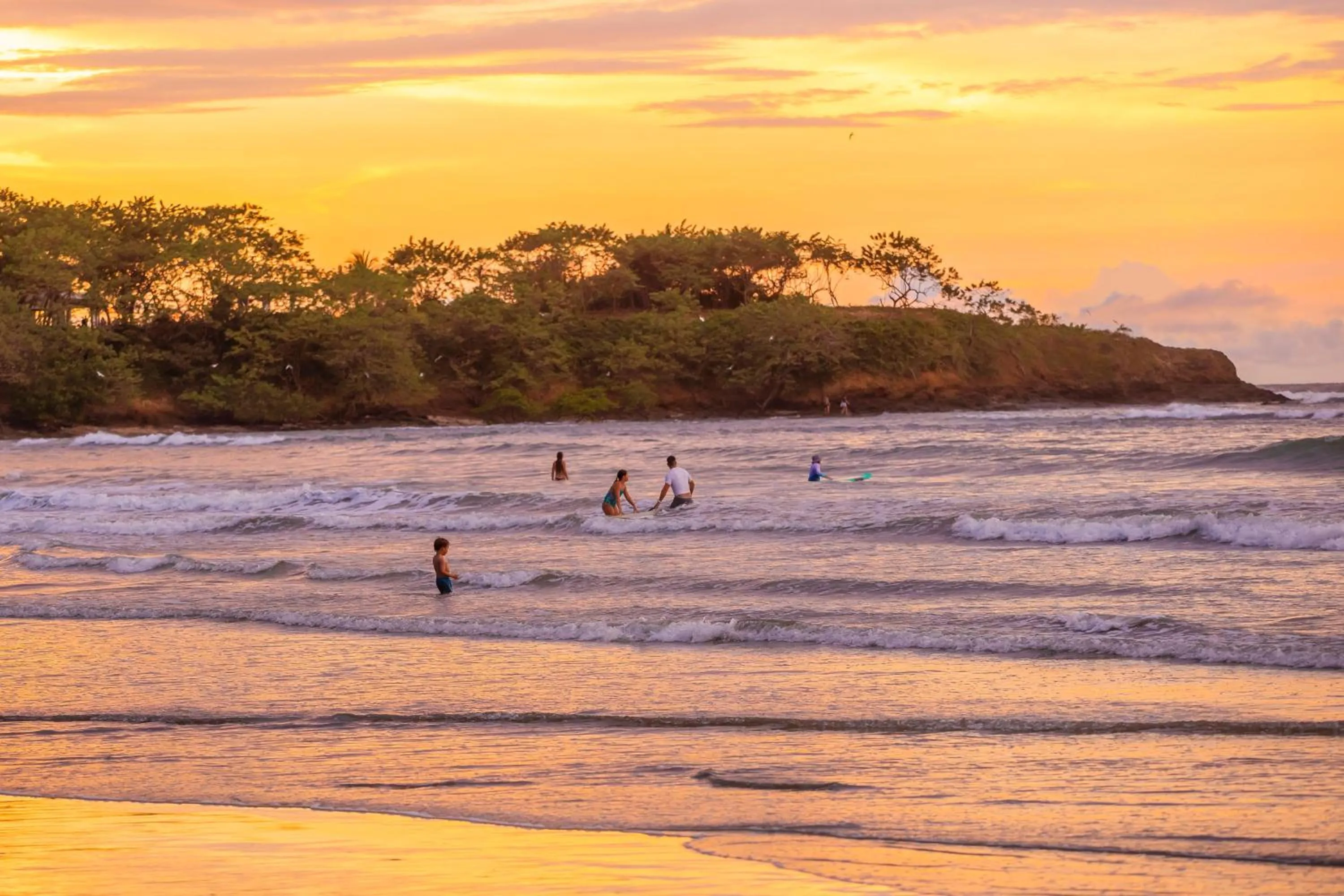People in The Coast Beachfront Hotel