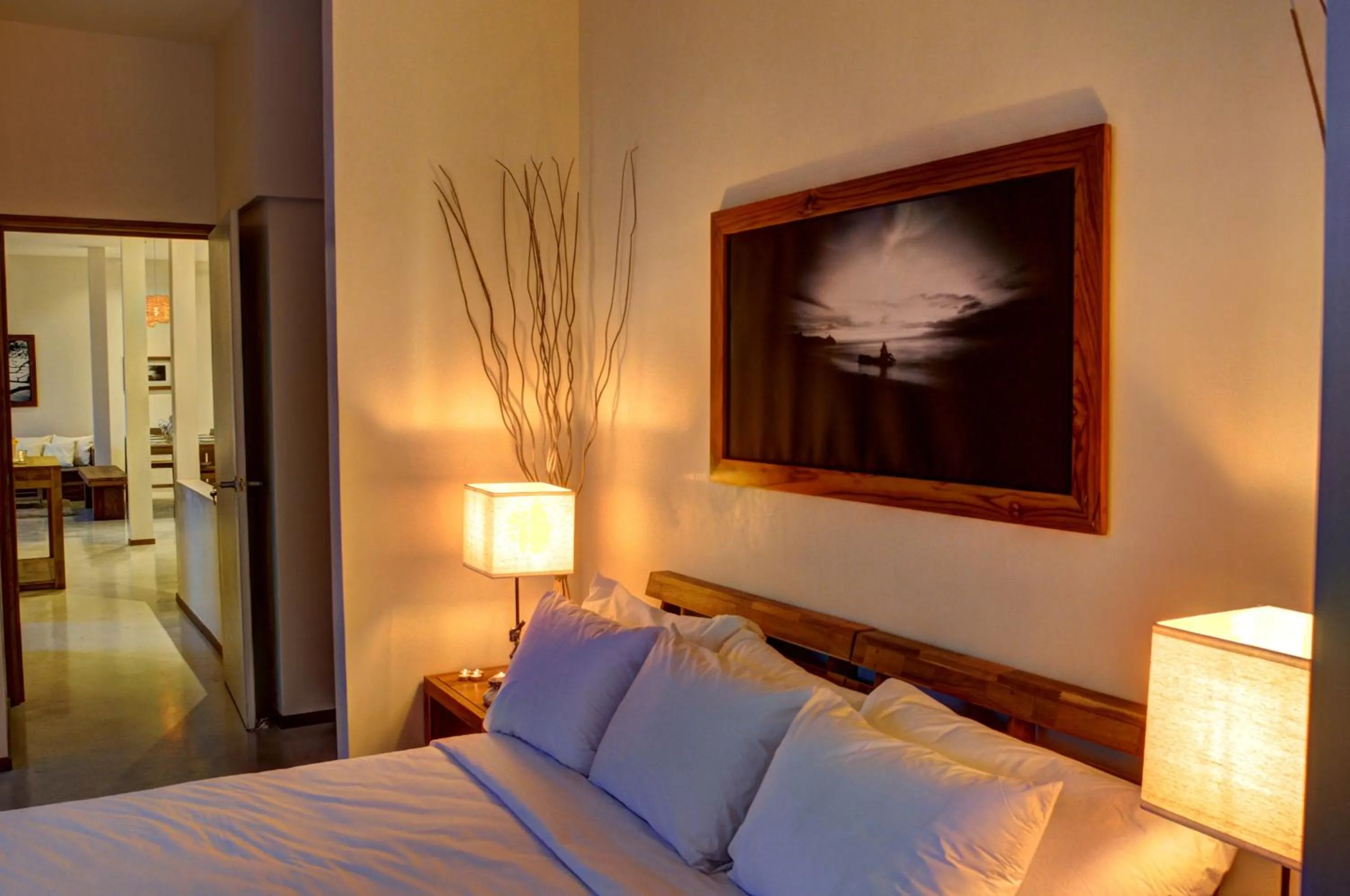 Living room, Bed in Moana Surf Resort