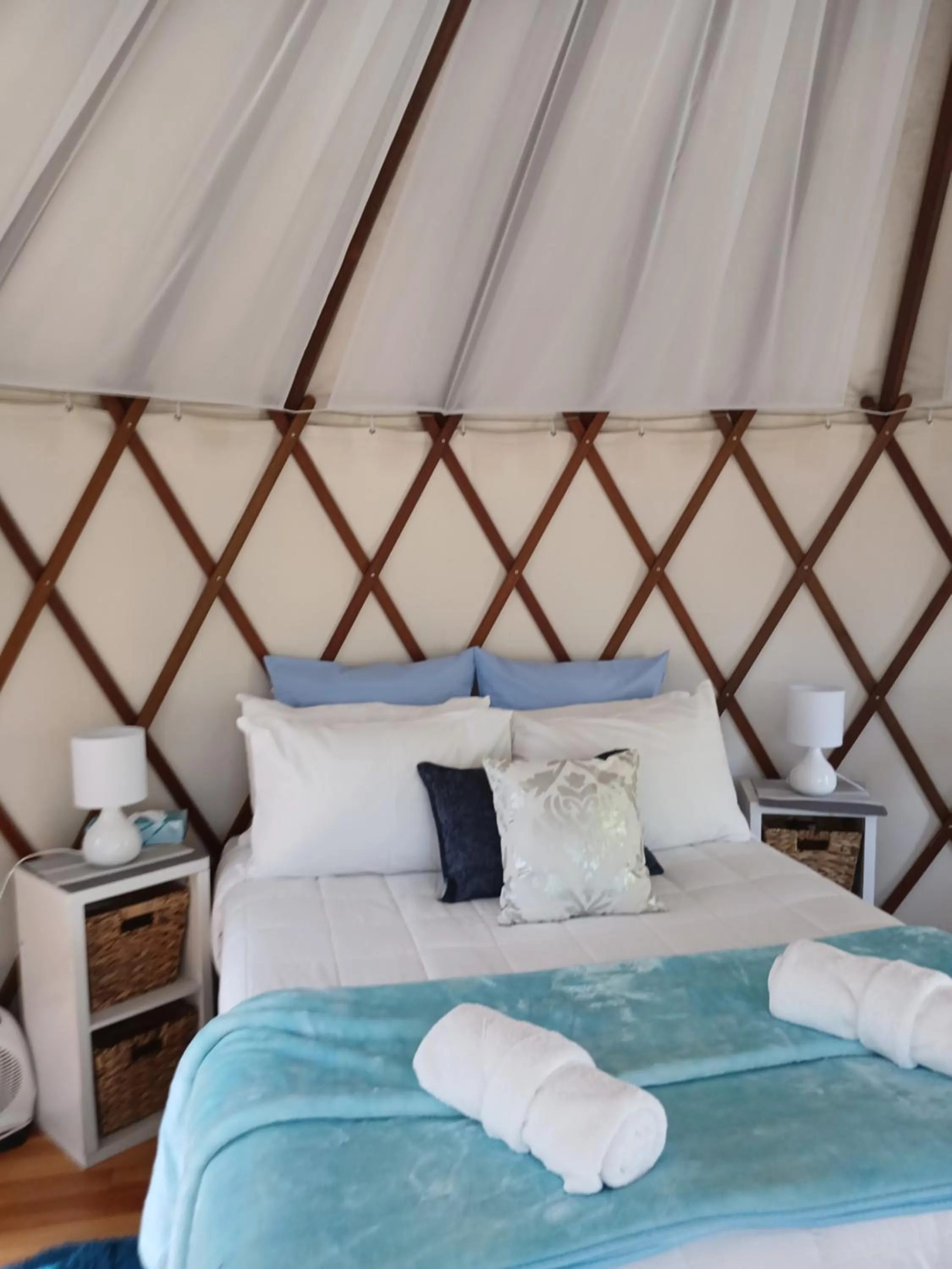 Bed in Bay of Islands Holiday Park