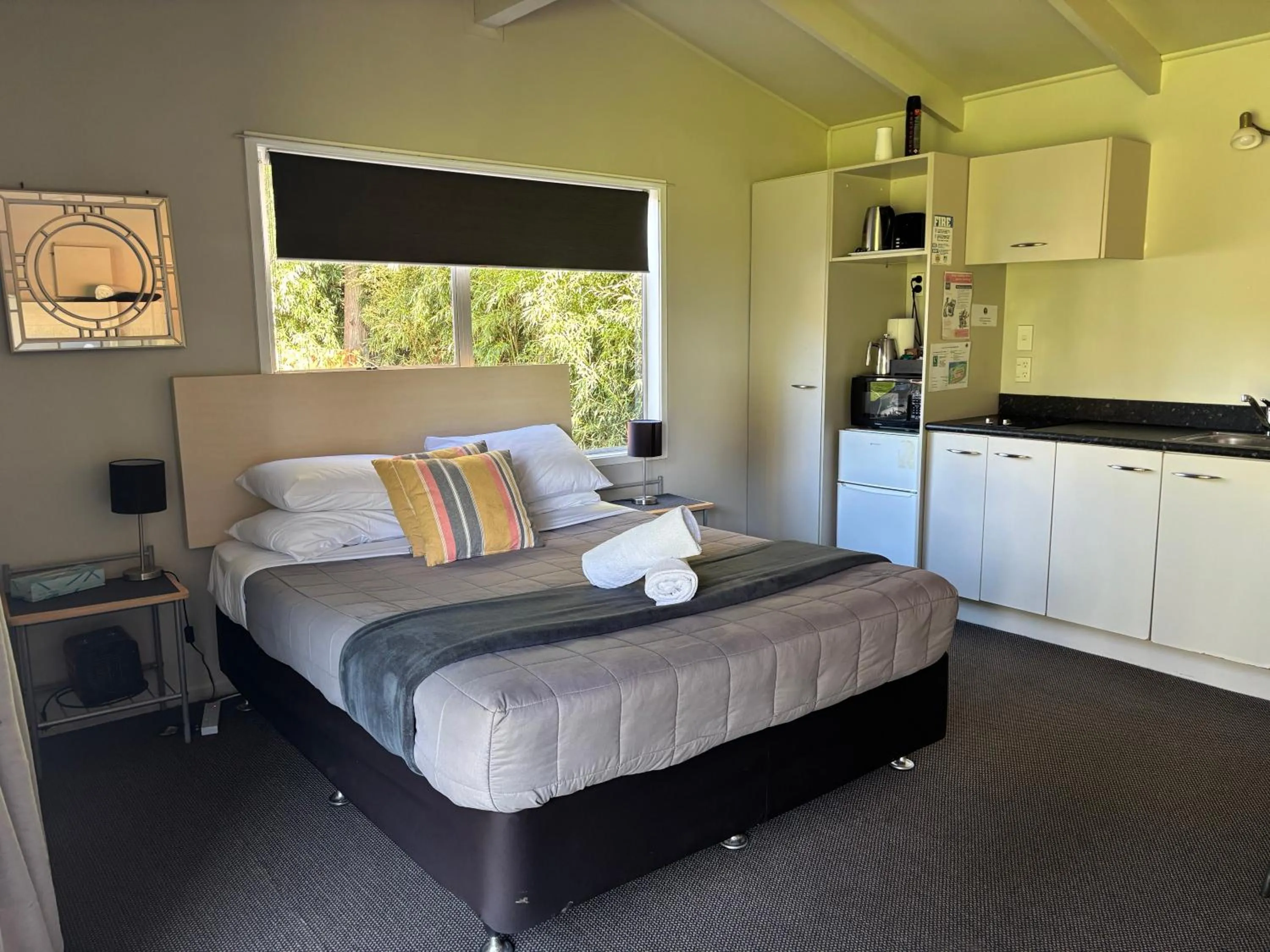 Bed in Bay of Islands Holiday Park