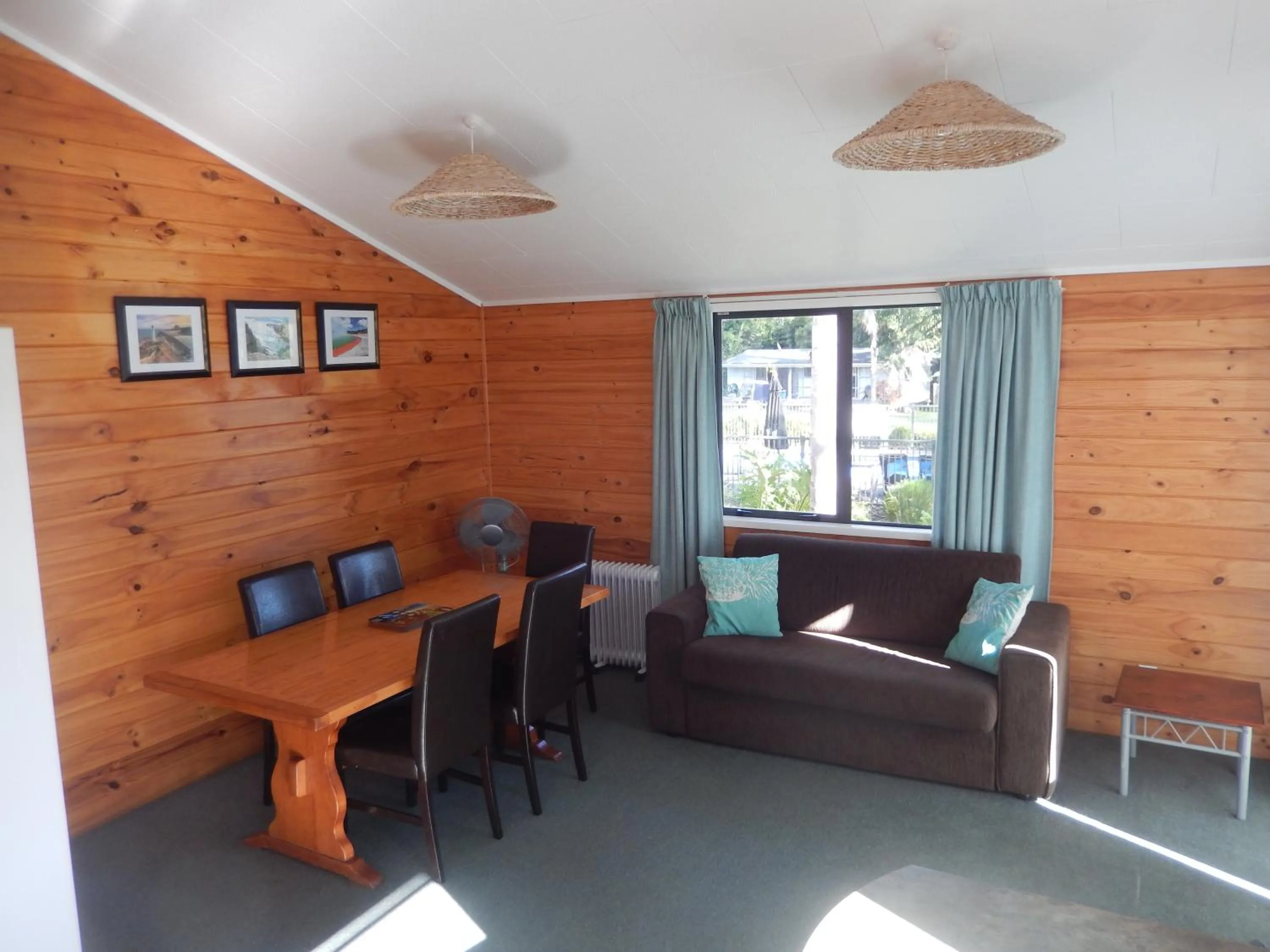 Living room in Bay of Islands Holiday Park