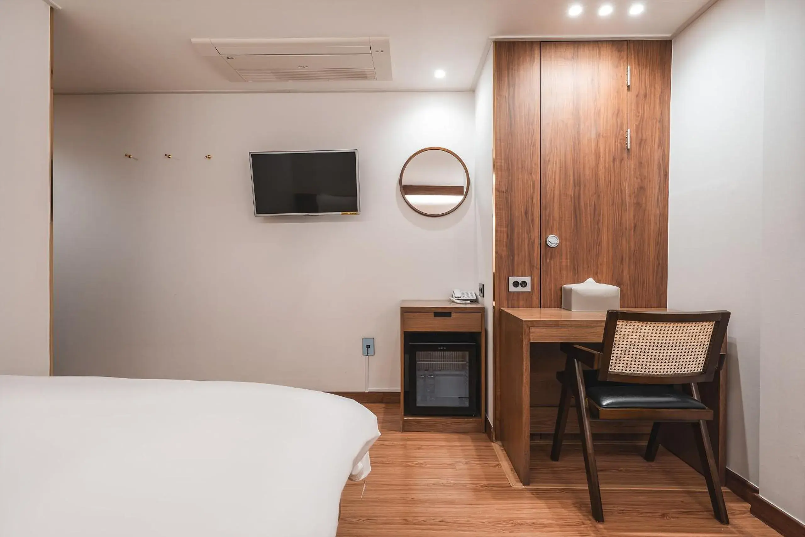 Bed in Gyeongju Hotel Gonggan Bed in Gyeongju Hotel Gonggan