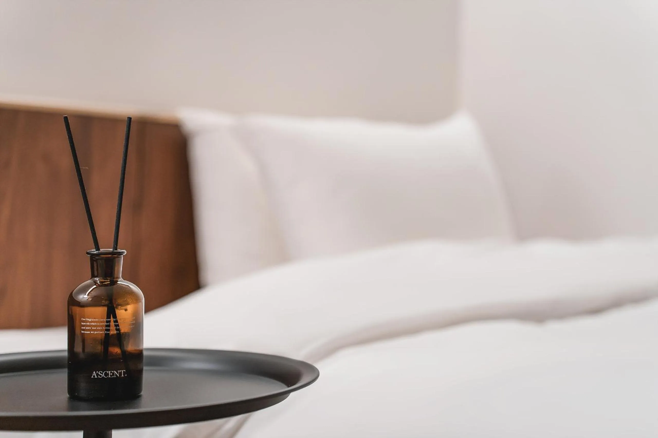 Bed in Gyeongju Hotel Gonggan