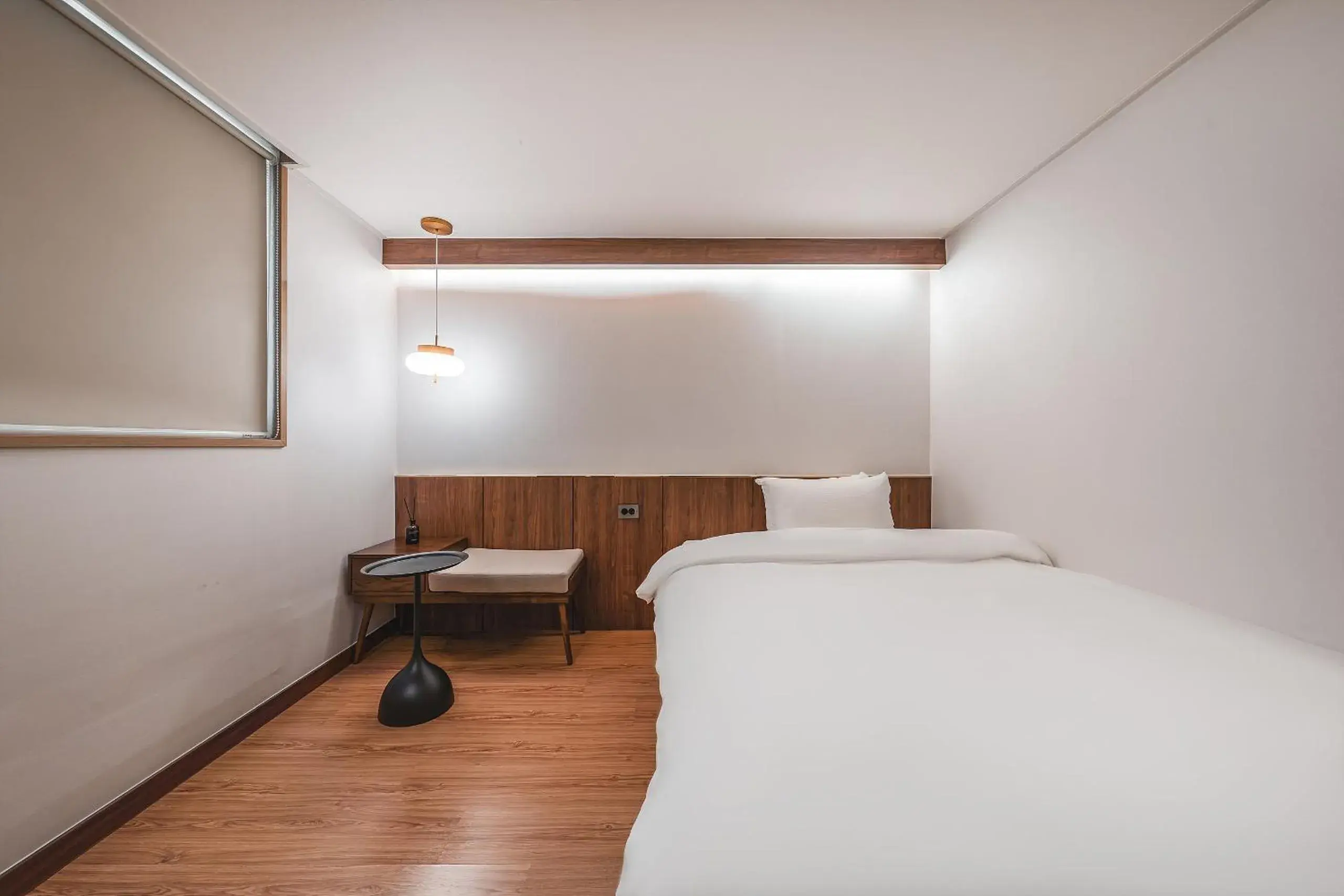 Bed in Gyeongju Hotel Gonggan Bed in Gyeongju Hotel Gonggan