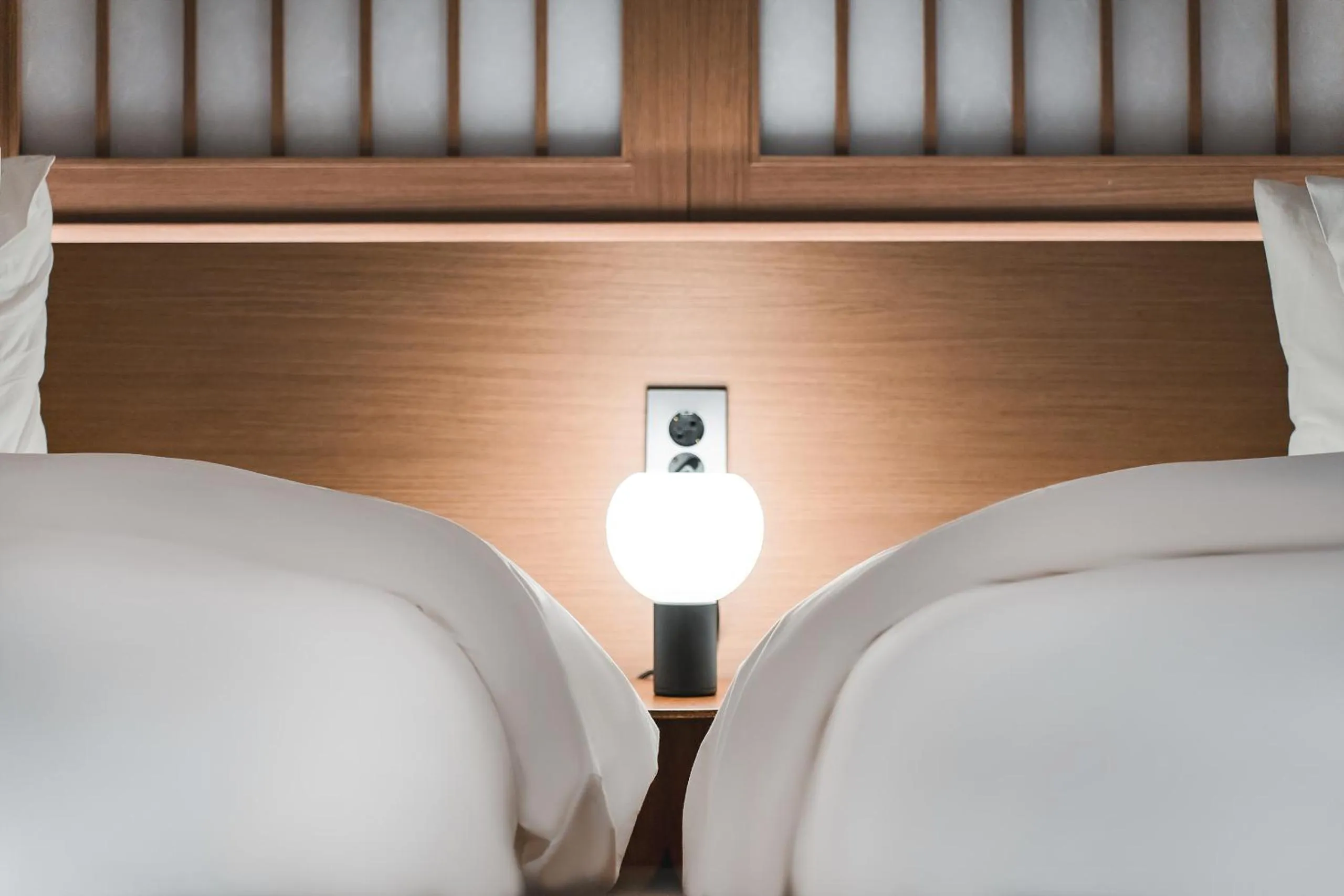 Bed in Gyeongju Hotel Gonggan