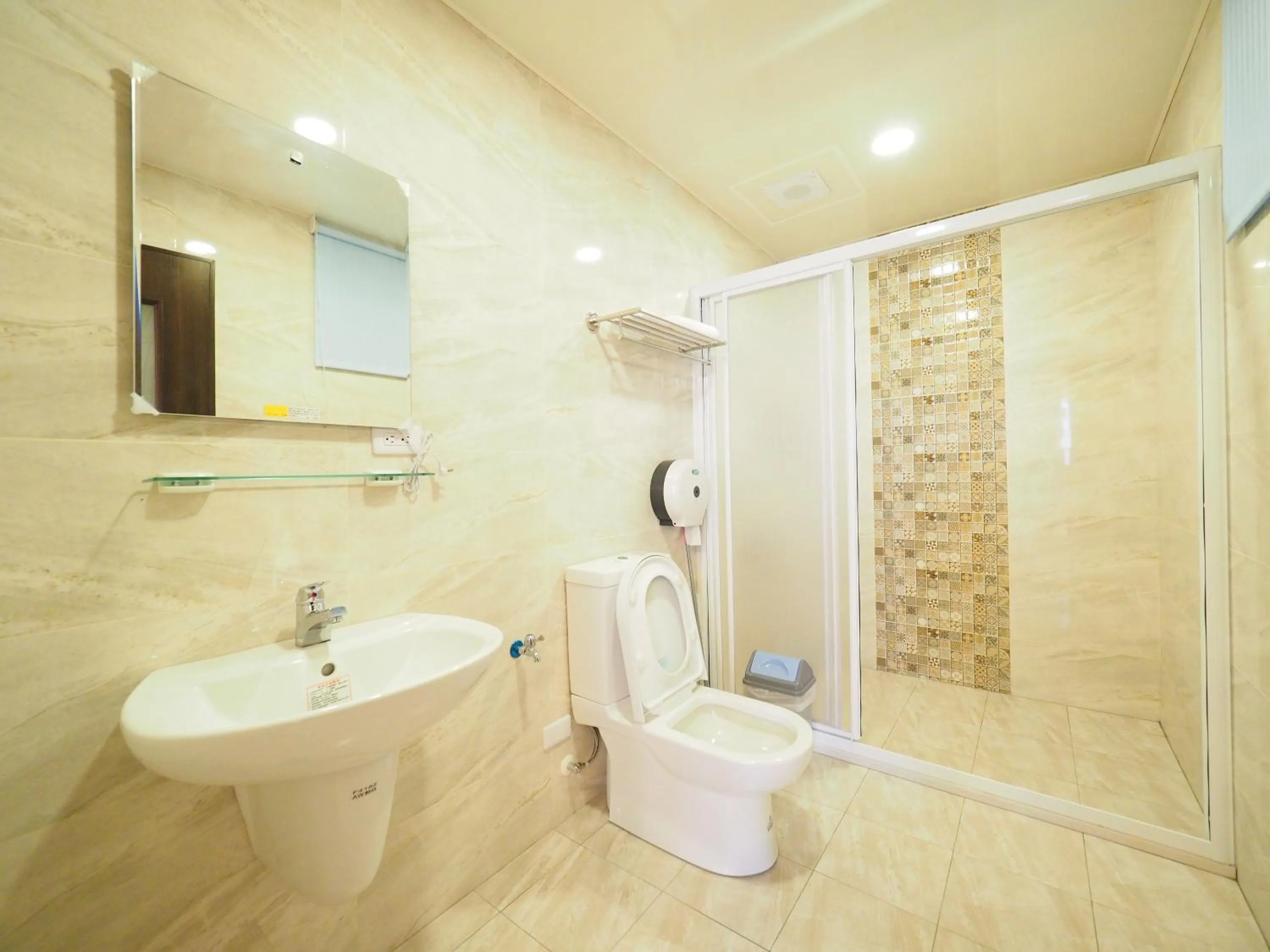 Bathroom in Love and Peace B&B