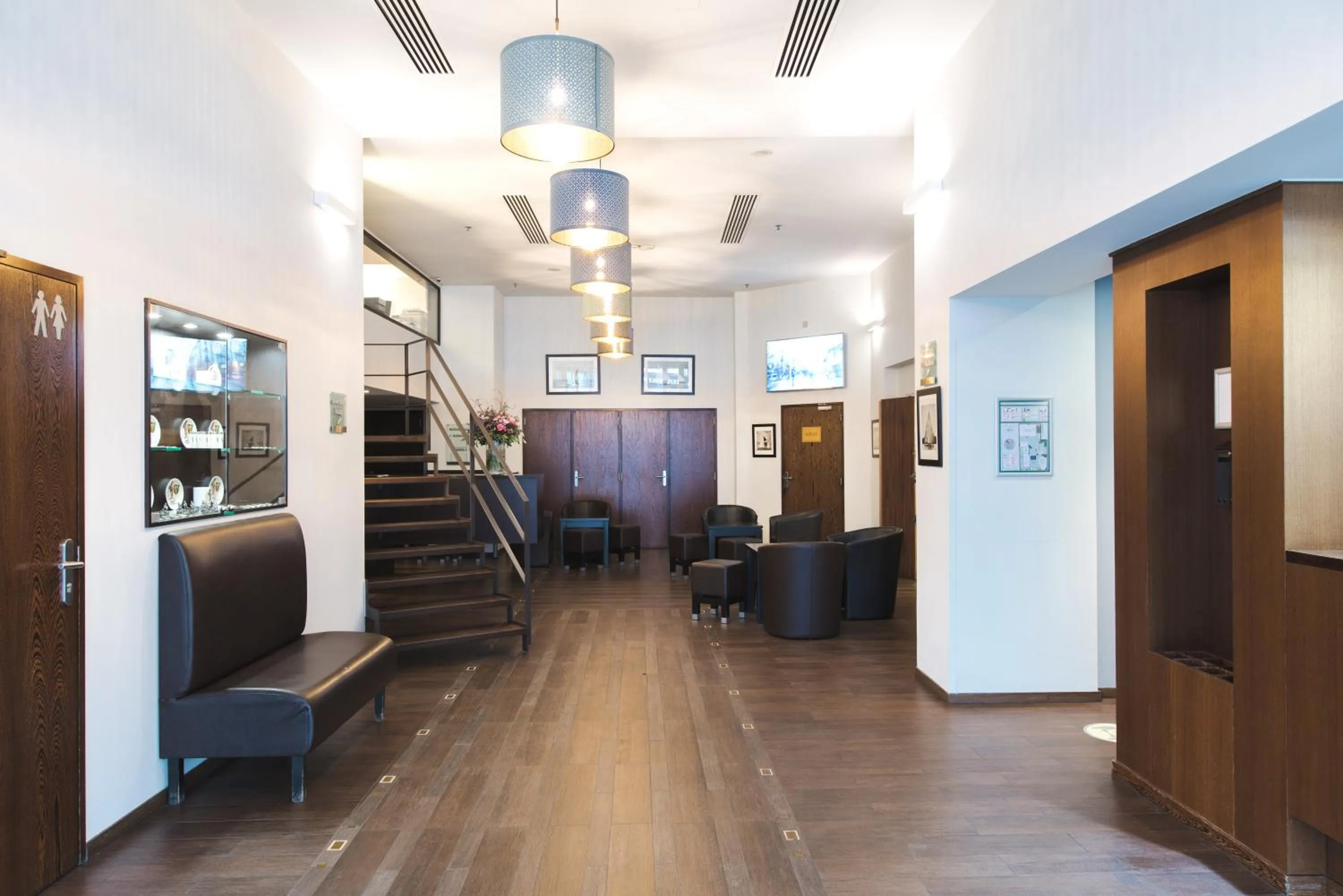 Lobby or reception in Hotel Chambord