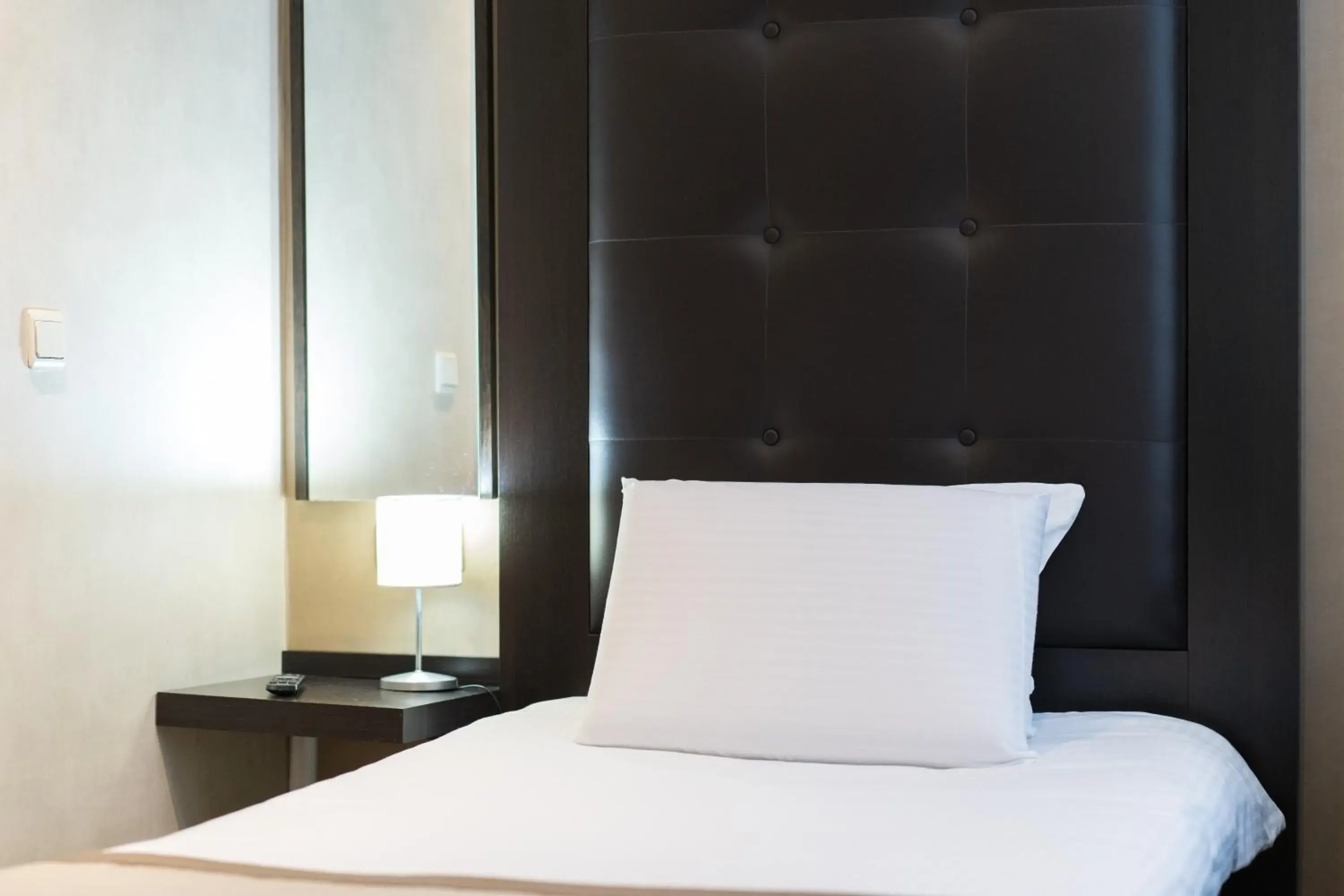 Bed in Hotel Chambord Bed in Hotel Chambord