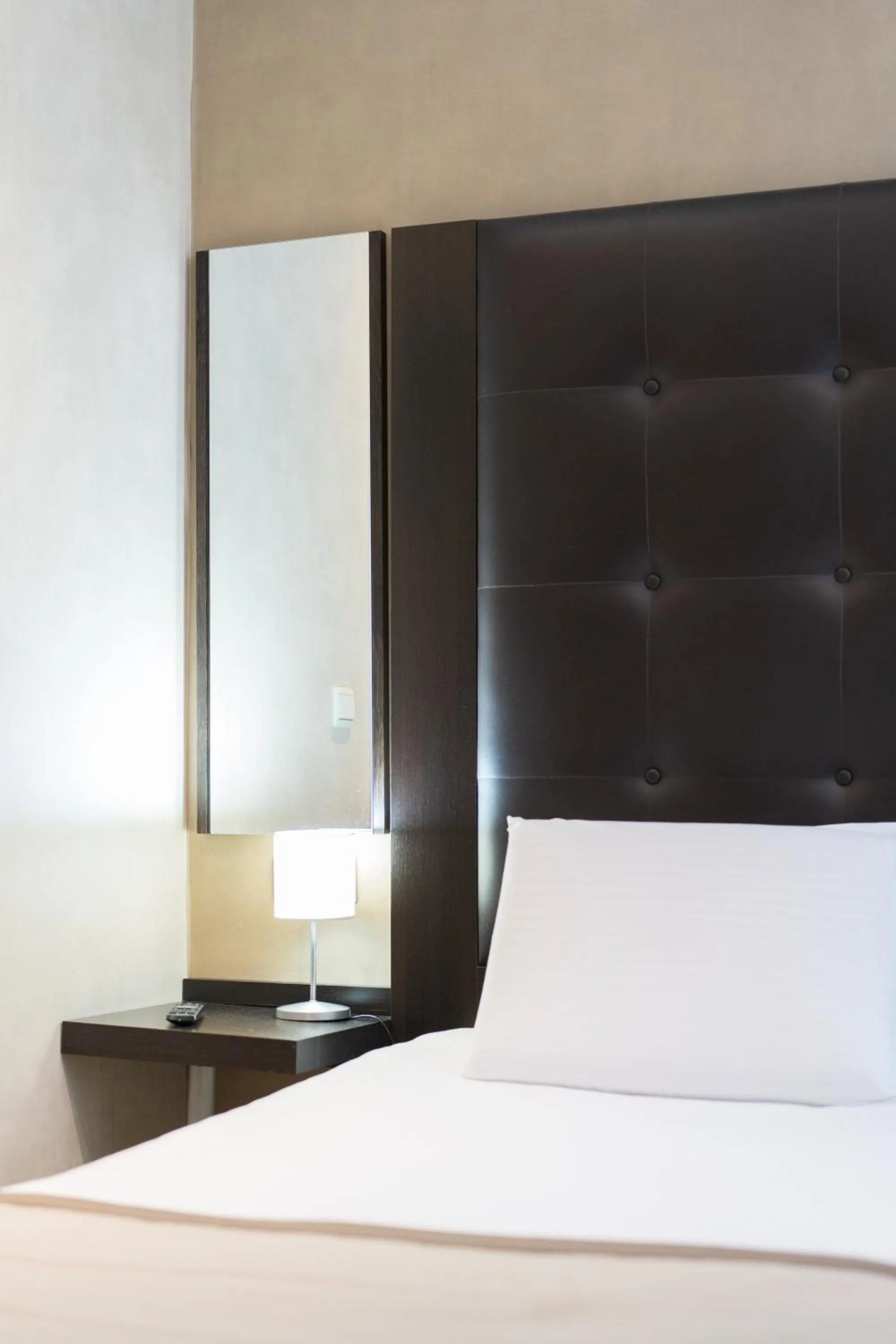 Bed in Hotel Chambord