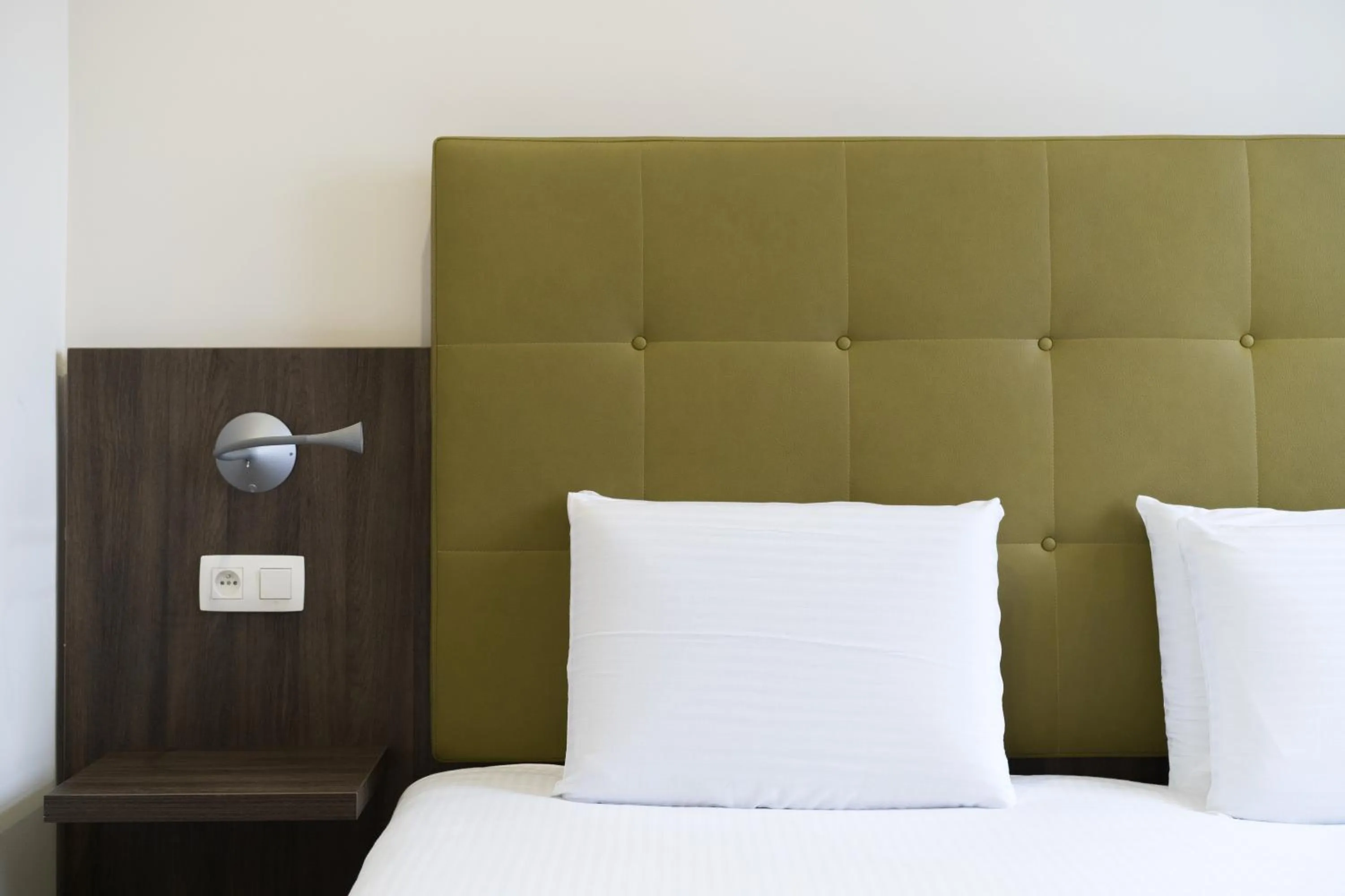 Bed in Hotel Chambord