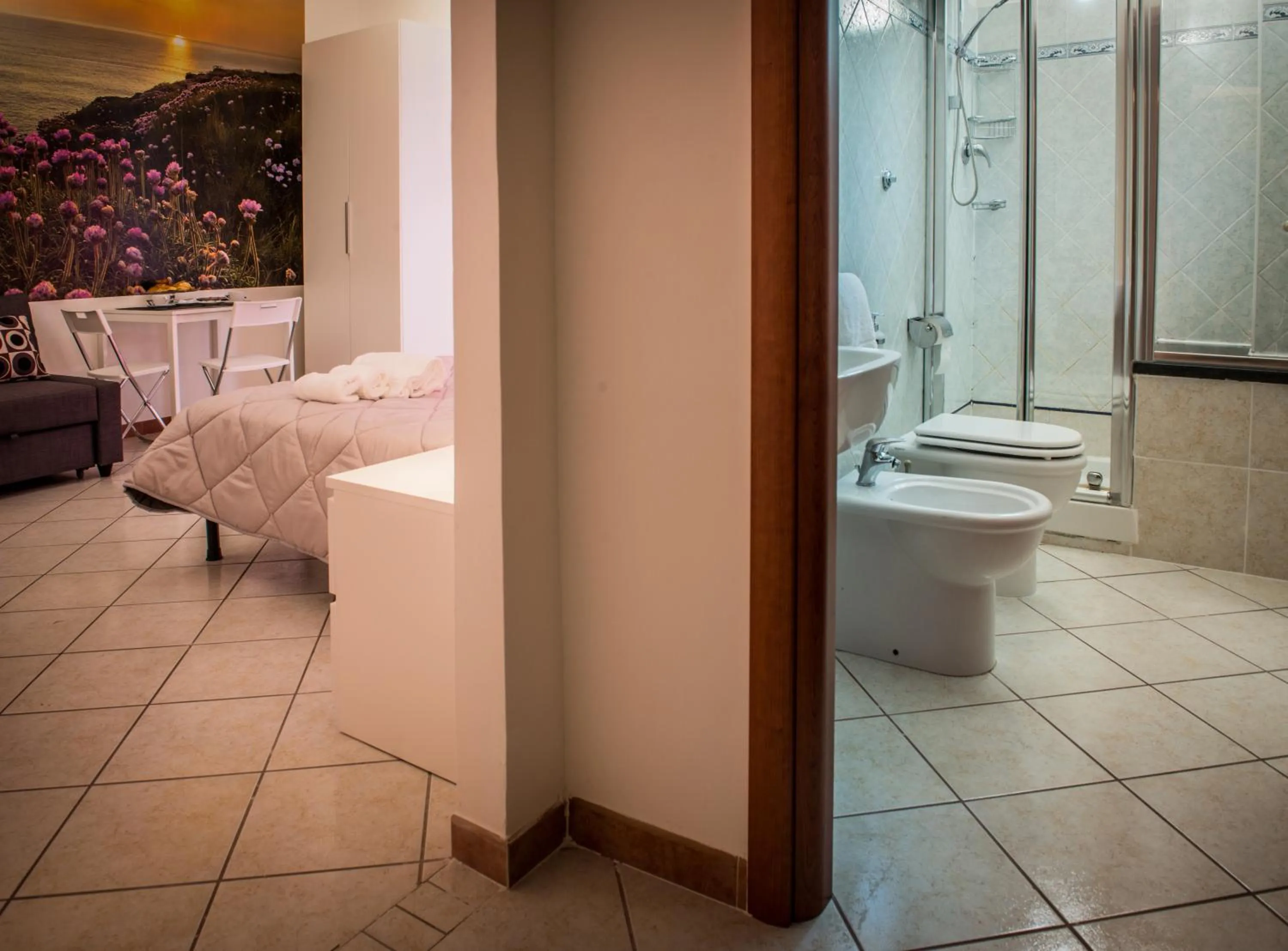 Bathroom in B&B Luxury Salerno Central