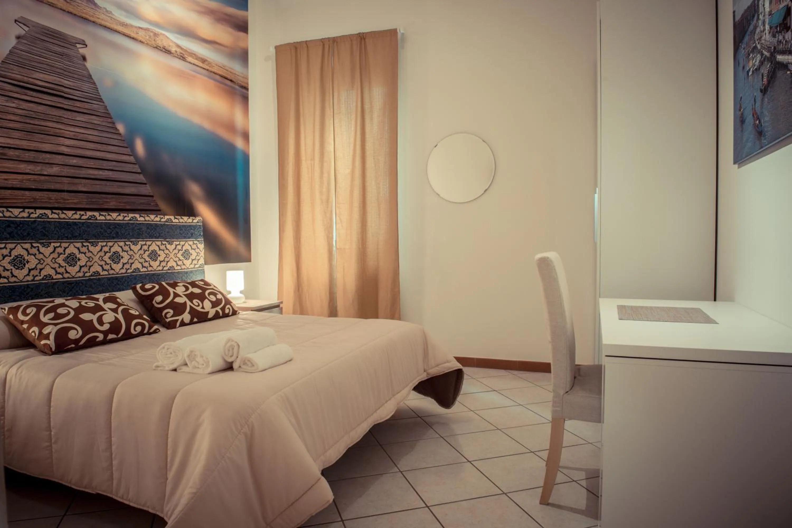 Bed in B&B Luxury Salerno Central