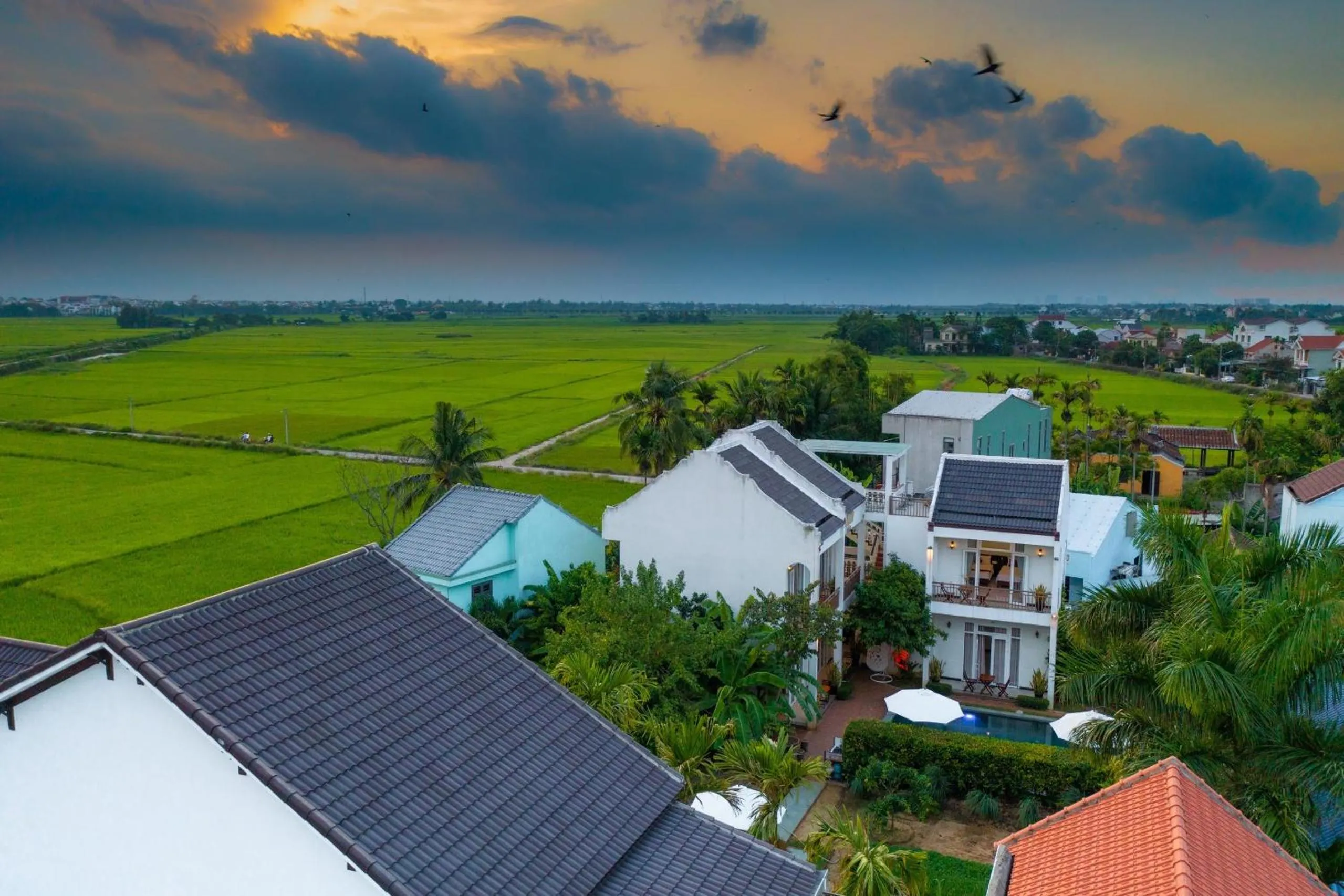 Natural landscape in La Uy Villa