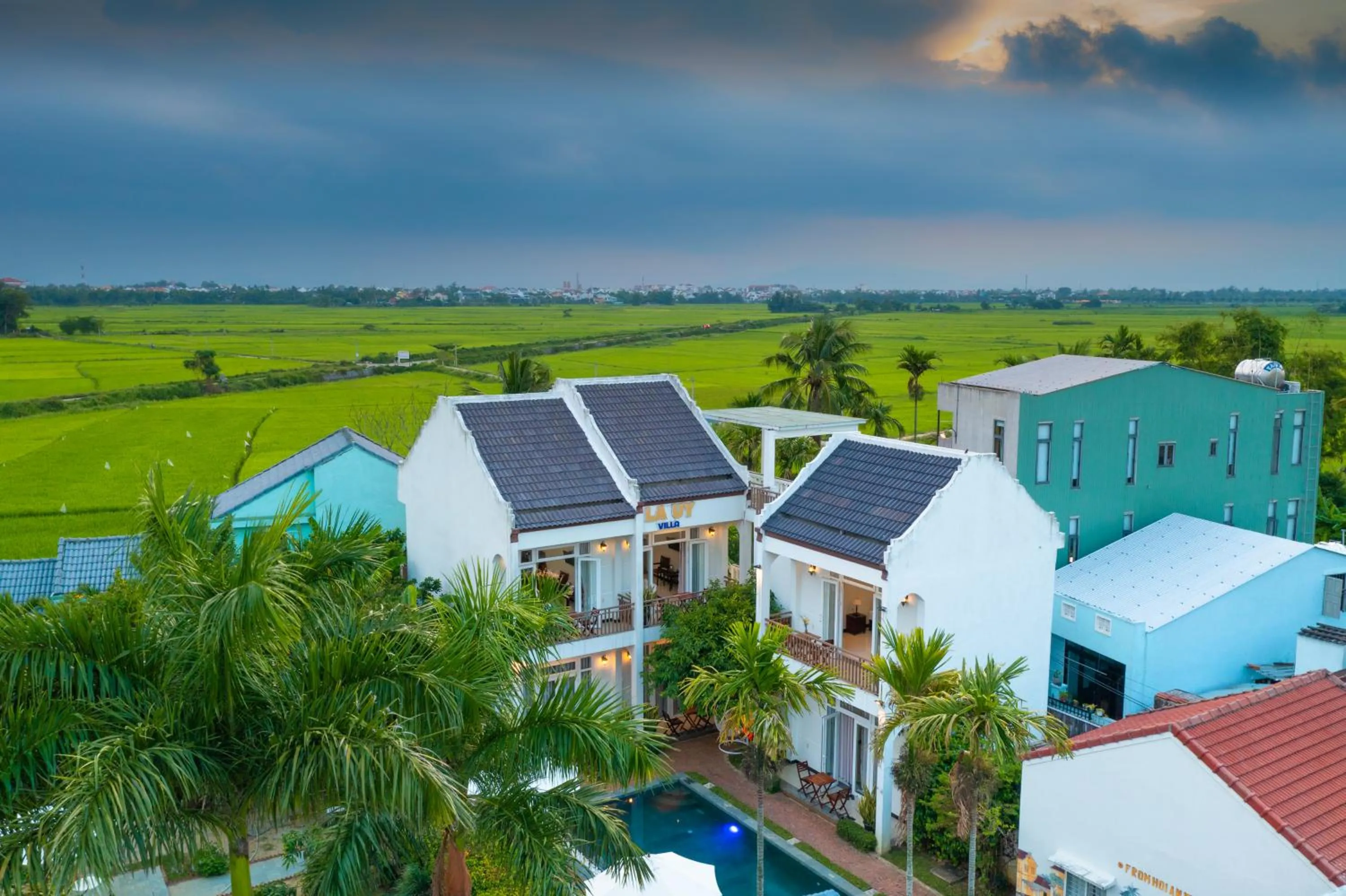 Property building in La Uy Villa