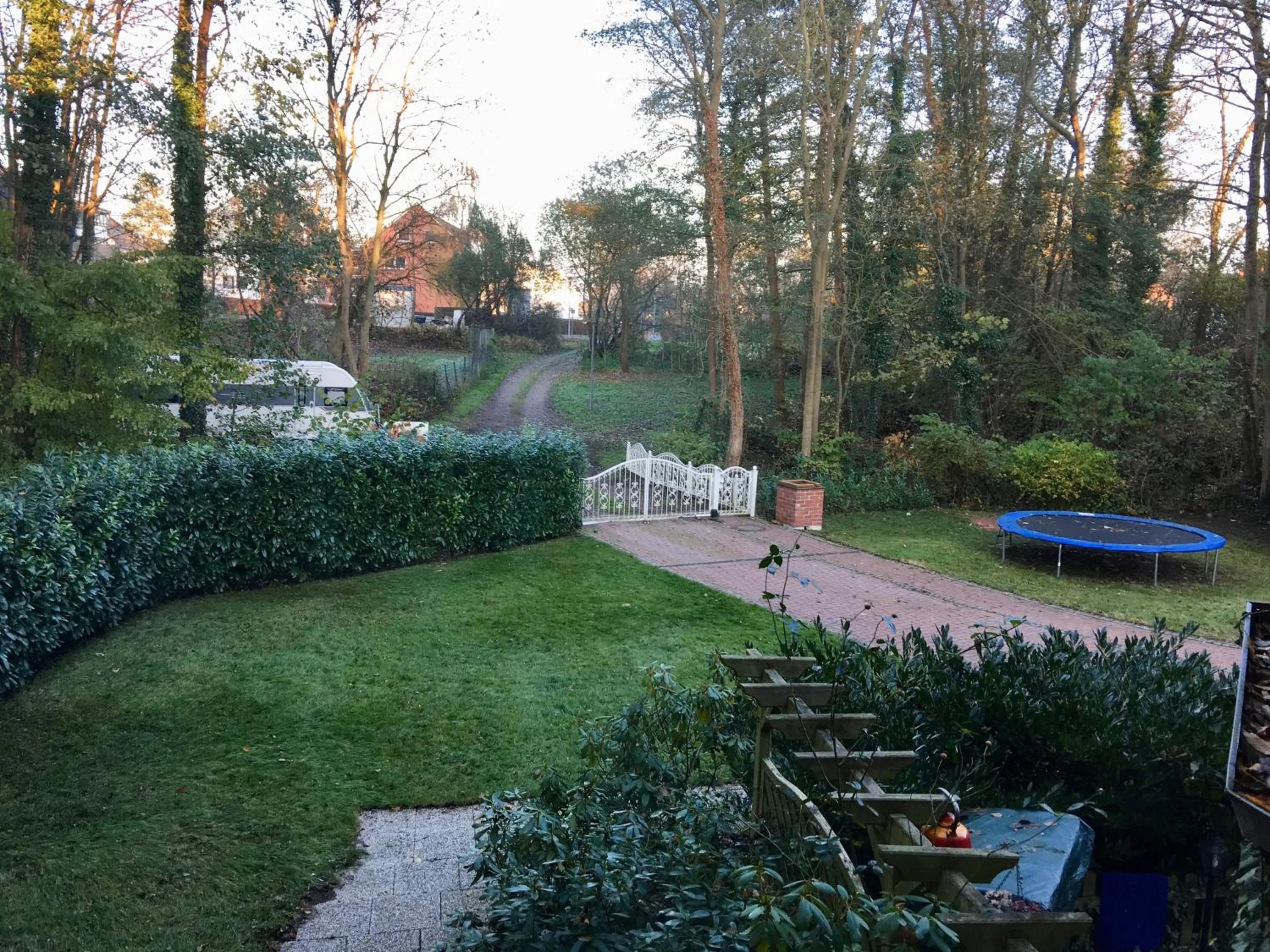 Garden in Ferienwohnung am Mühlenpark