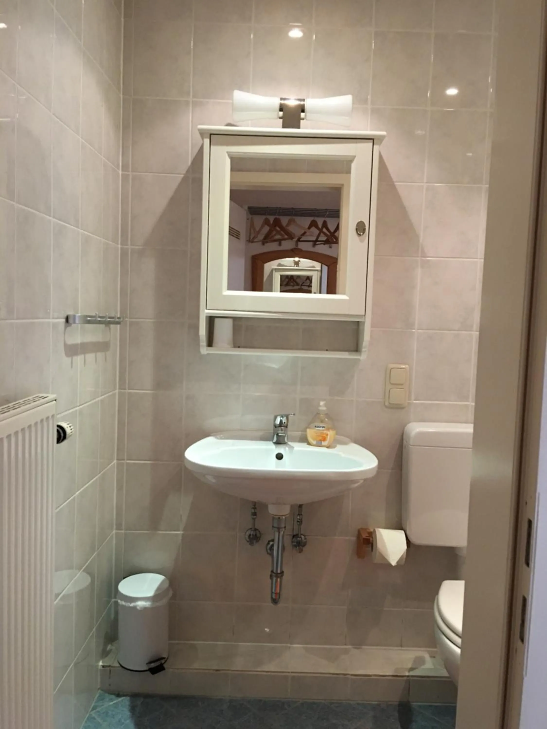 Bathroom in Ferienwohnung am Mühlenpark