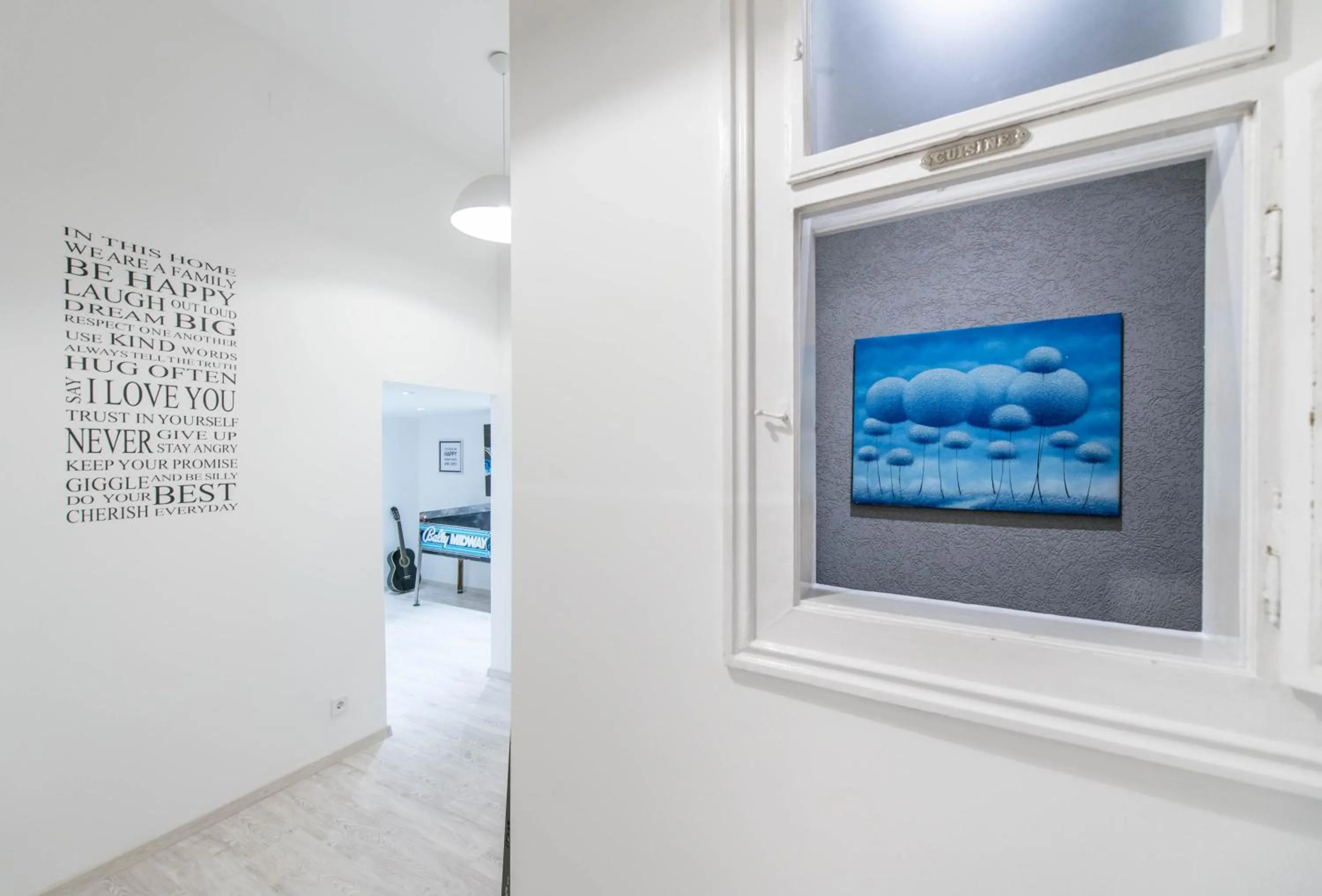 Kitchen or kitchenette in happy home JOY