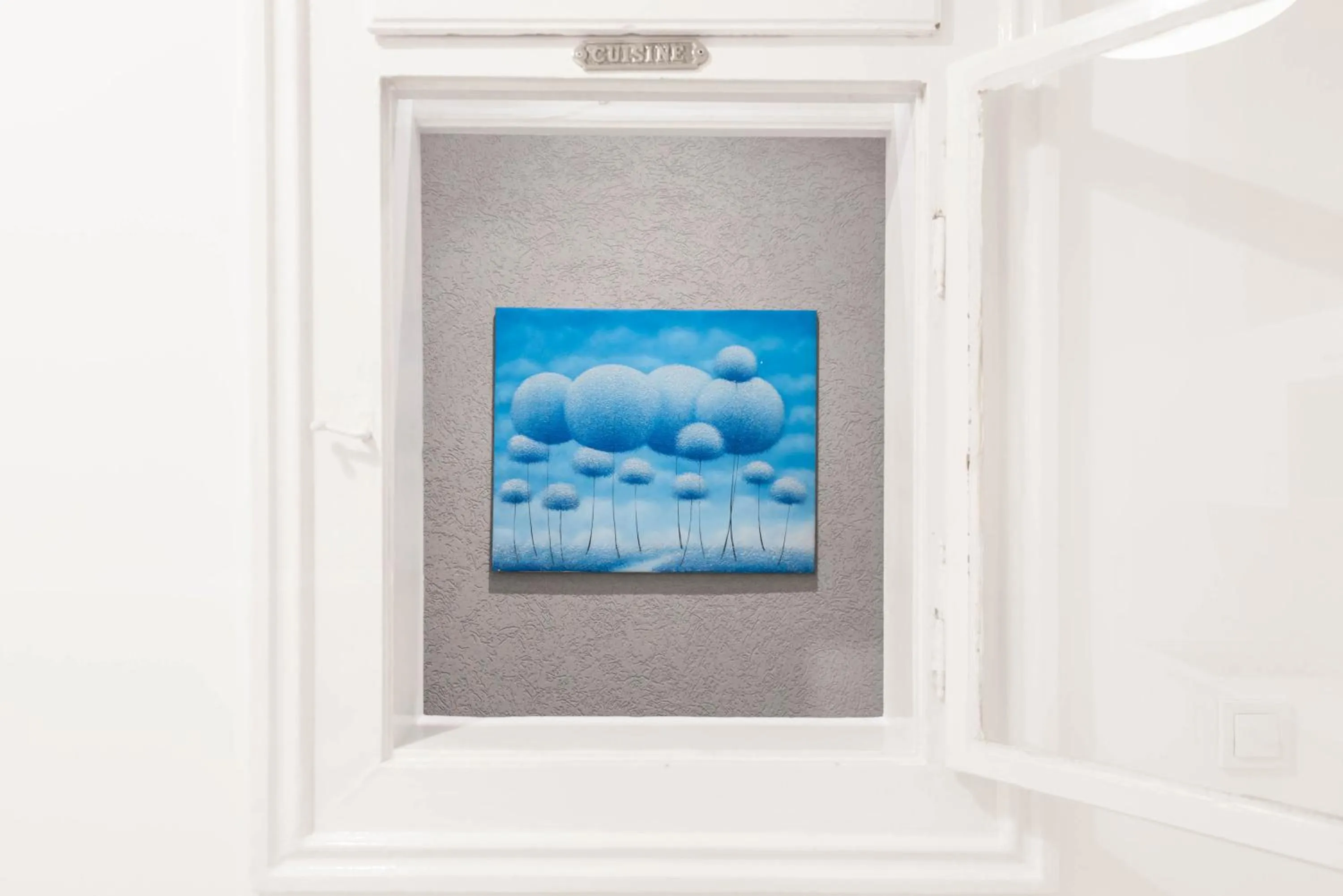 Kitchen or kitchenette in happy home JOY