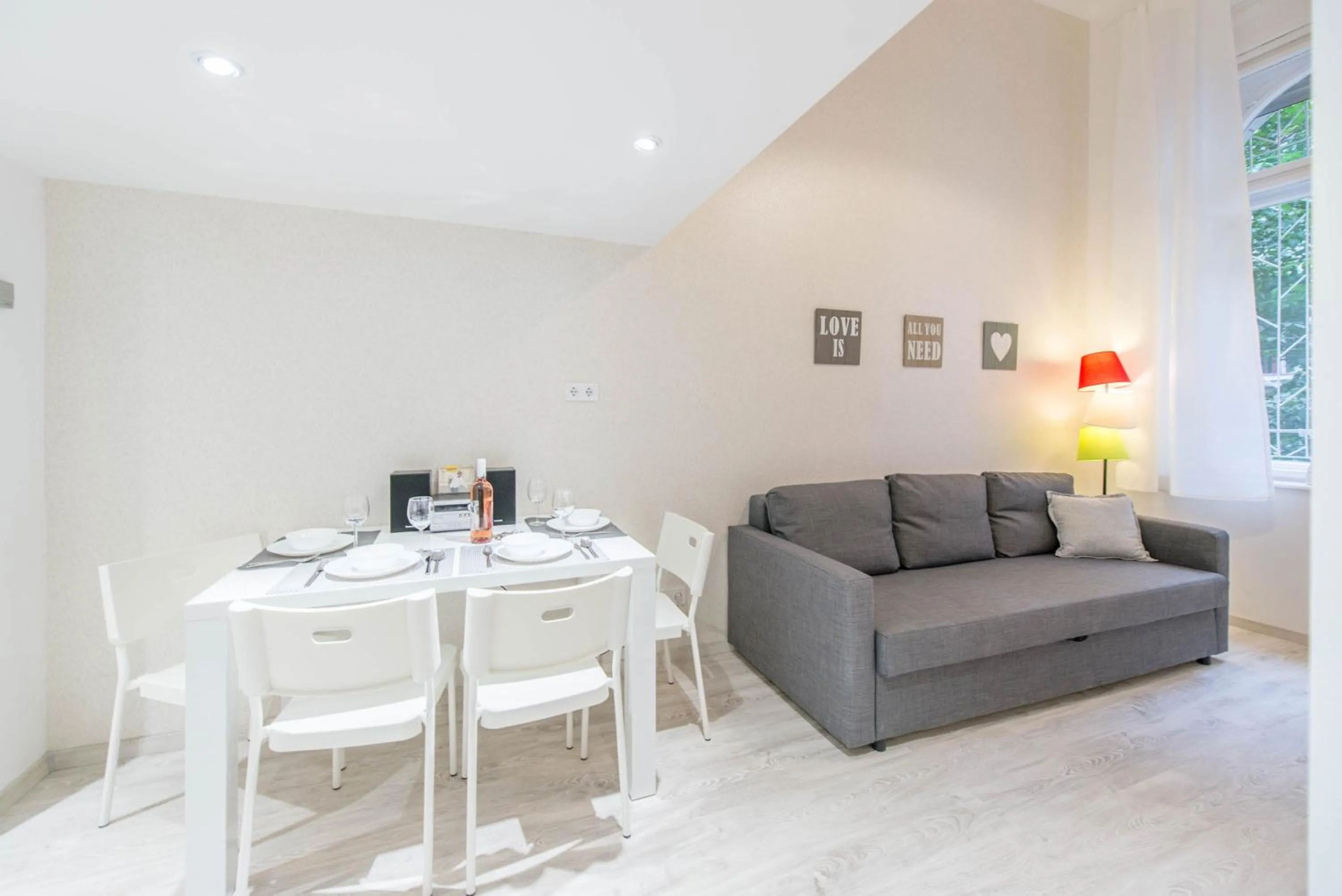 Dining area in happy home JOY