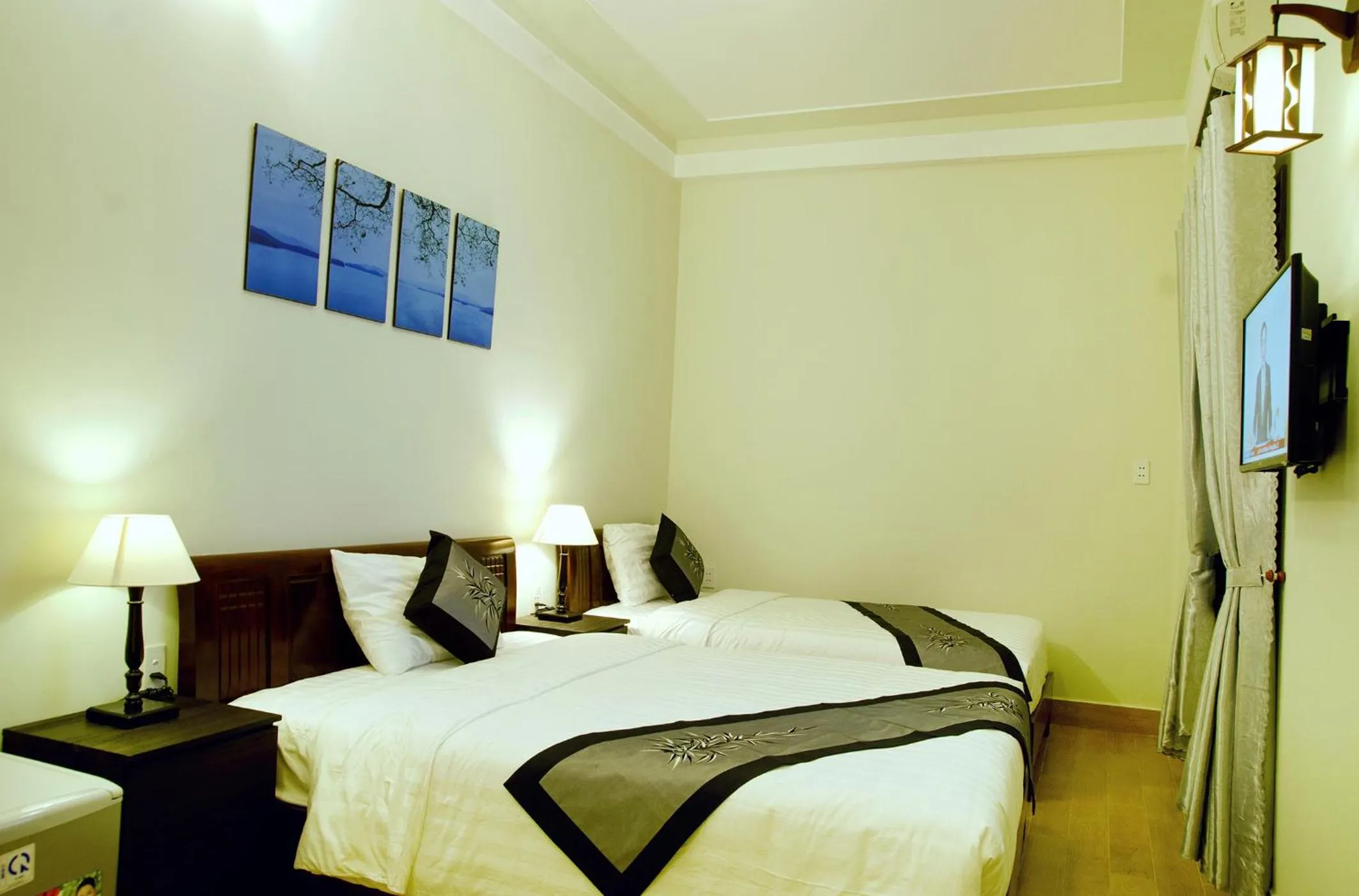 Bedroom, Bed in An Hoi Town Homestay