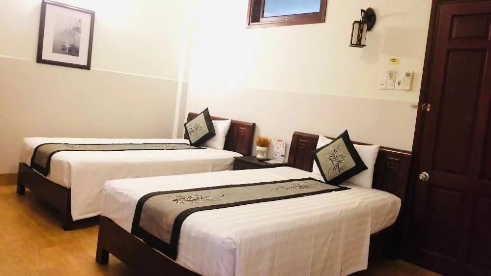 Bed in An Hoi Town Homestay