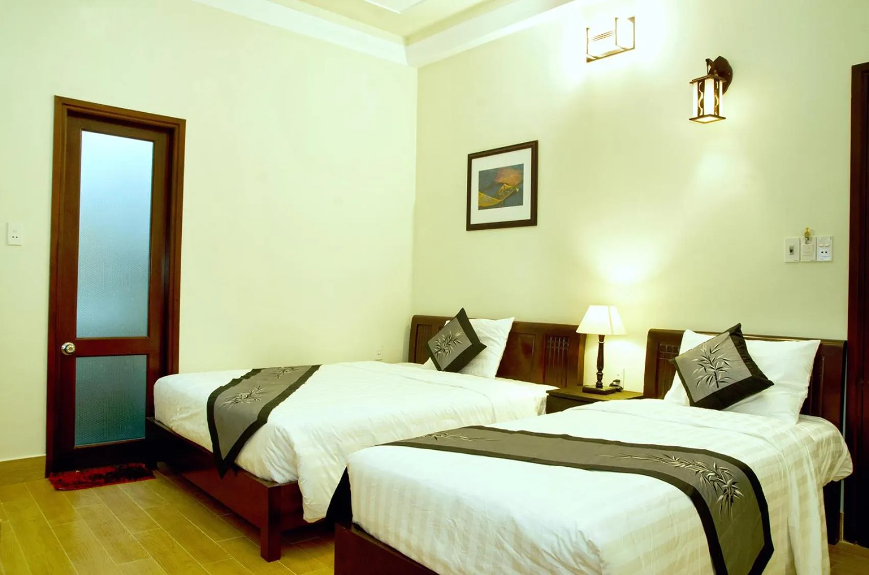 Bed in An Hoi Town Homestay