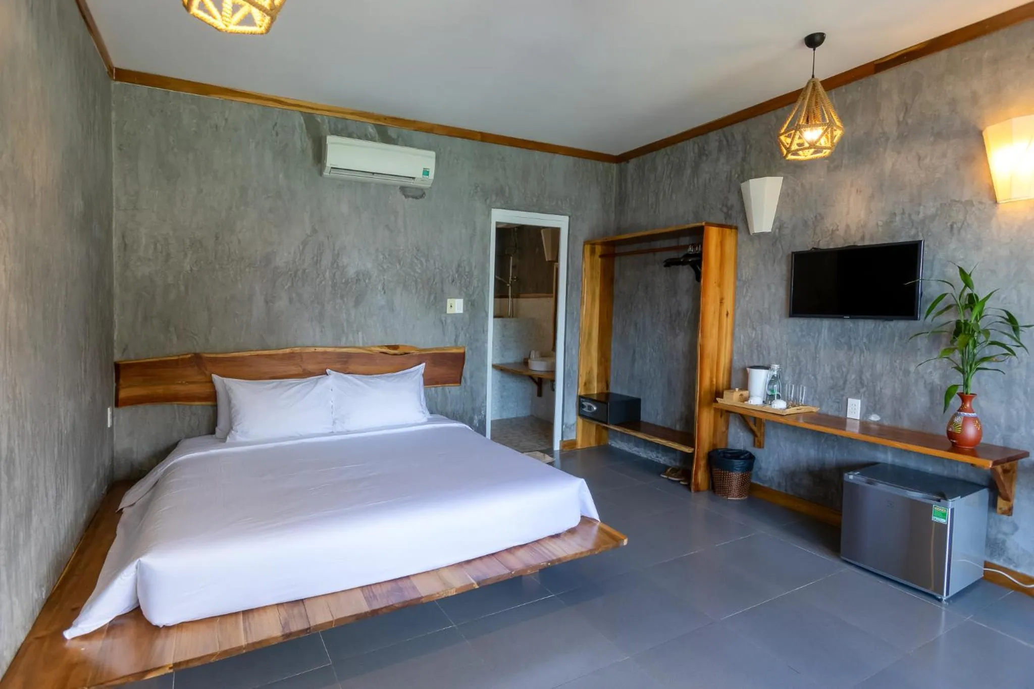 Bed in Cosiana Resort