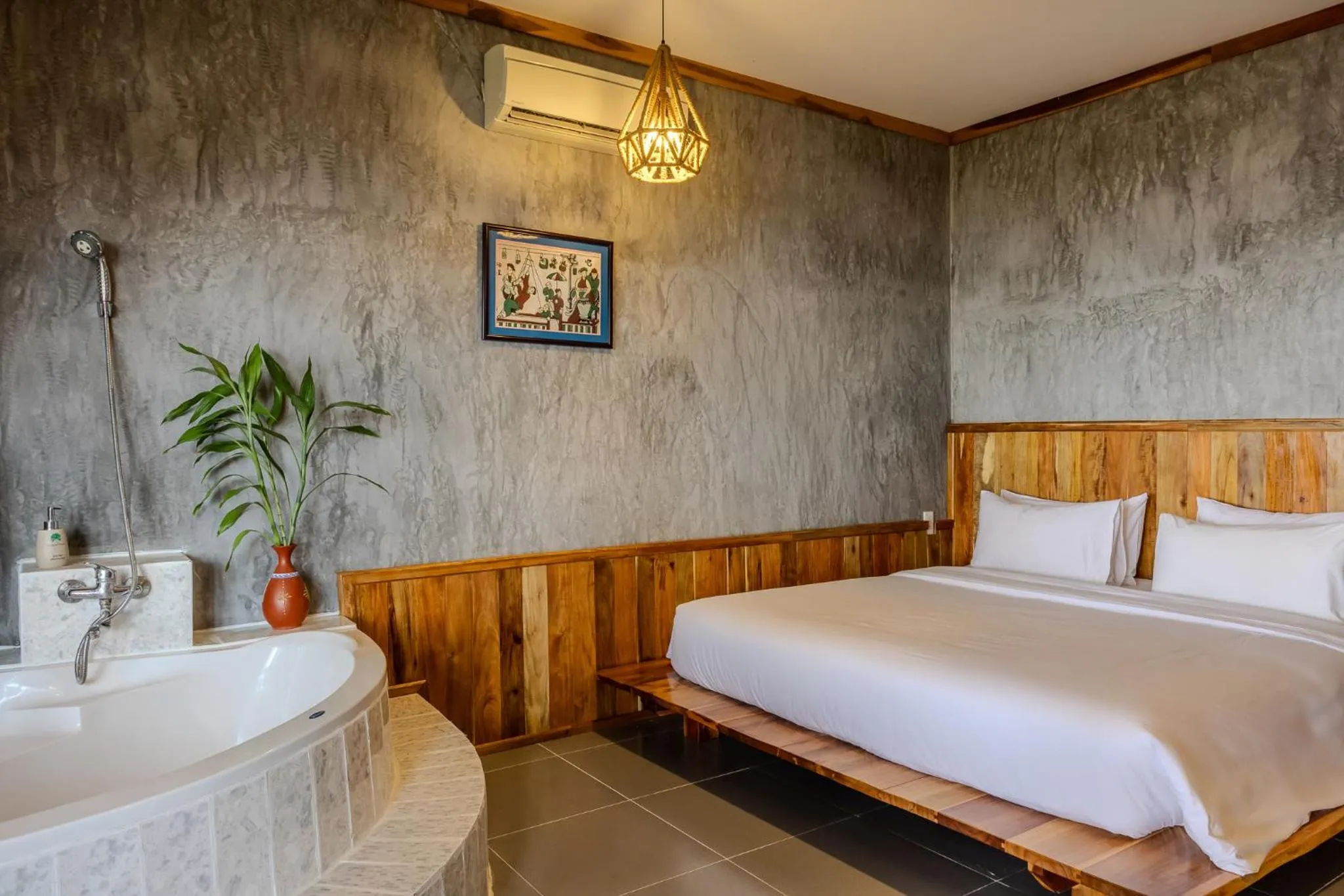 Bed in Cosian Bay Phu Quoc Resort