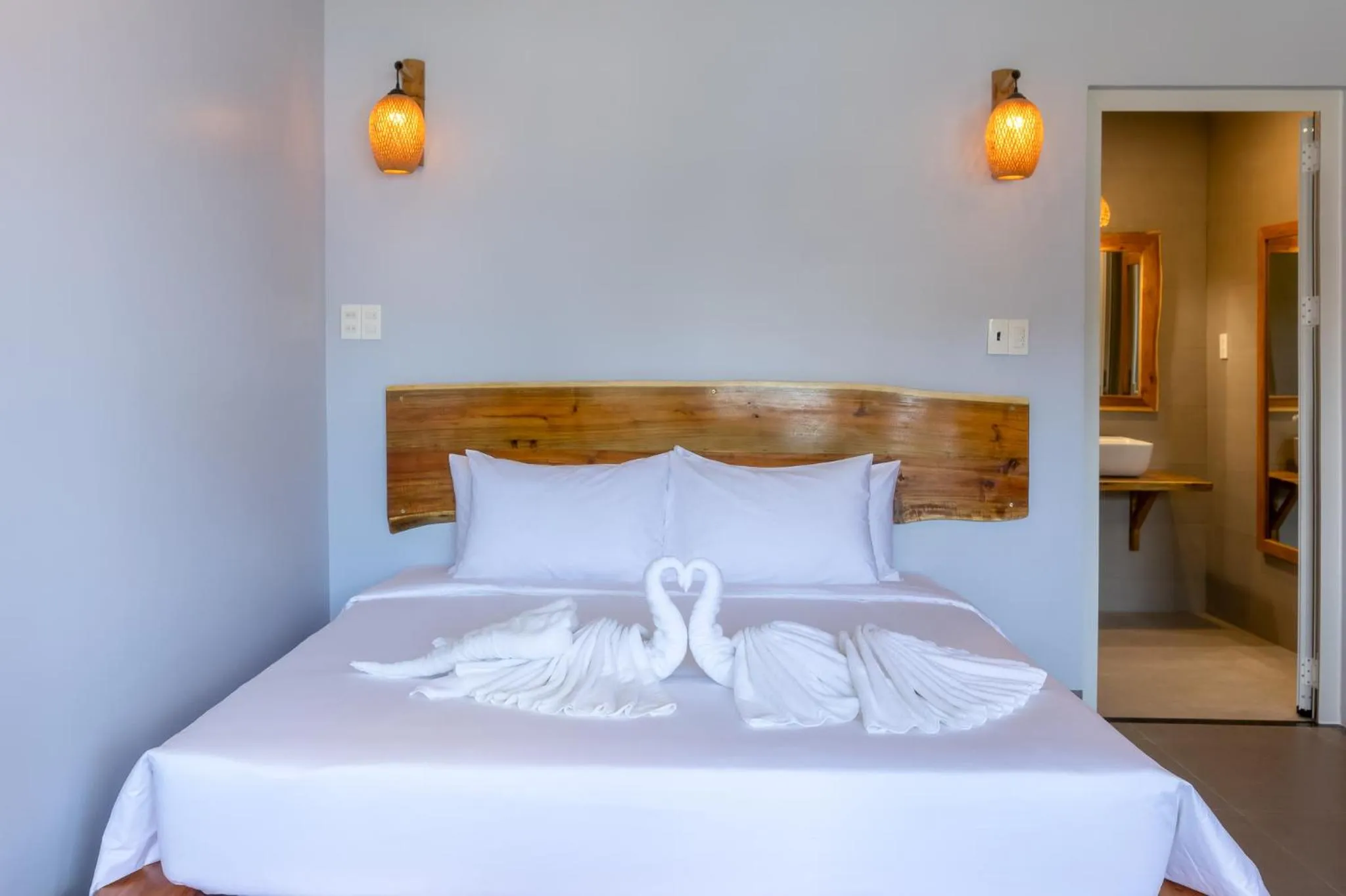 Bed in Cosiana Resort