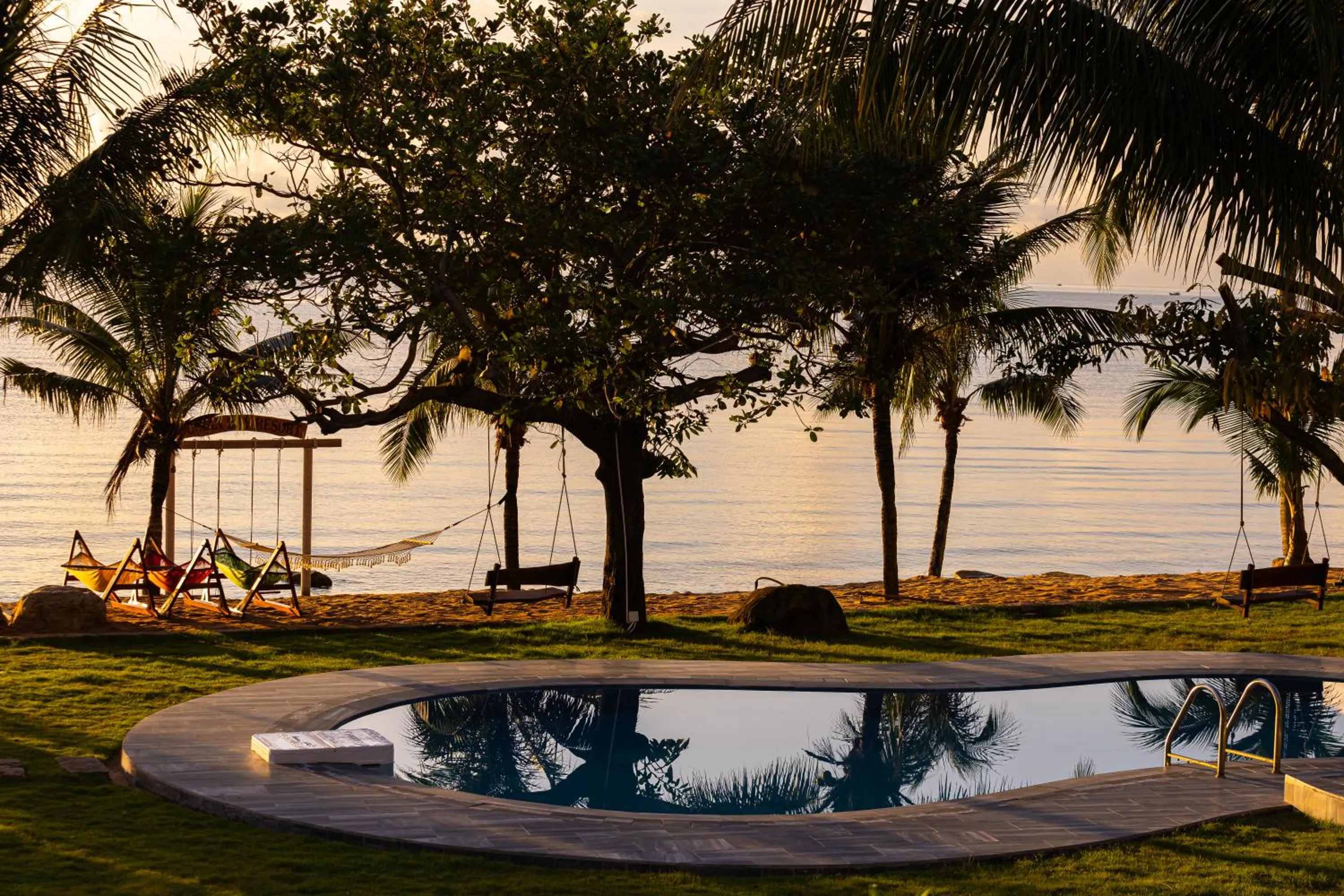Pool view in Cosiana Resort