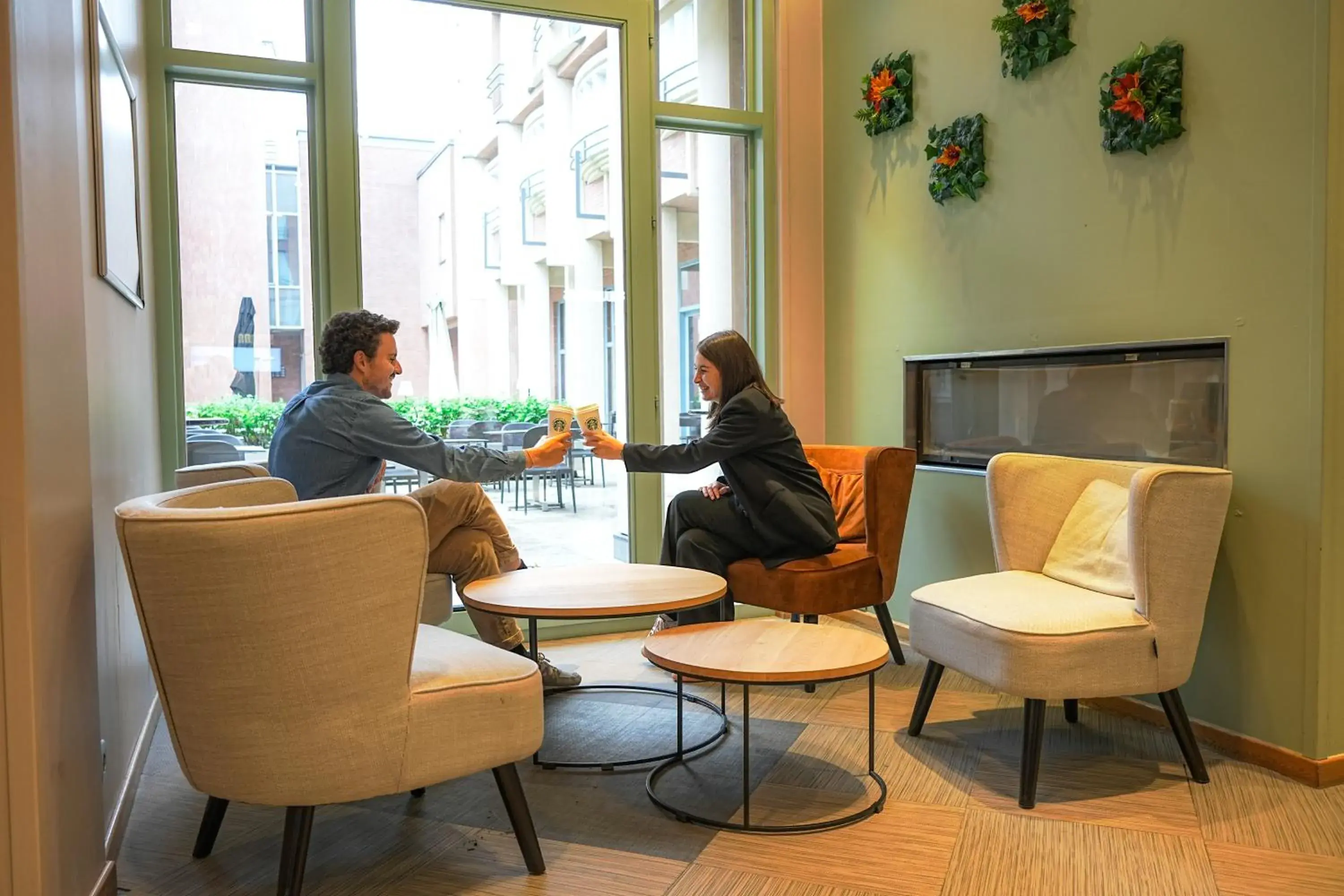 Lobby or reception in Martin's Brugge Lobby or reception in Martin's Brugge