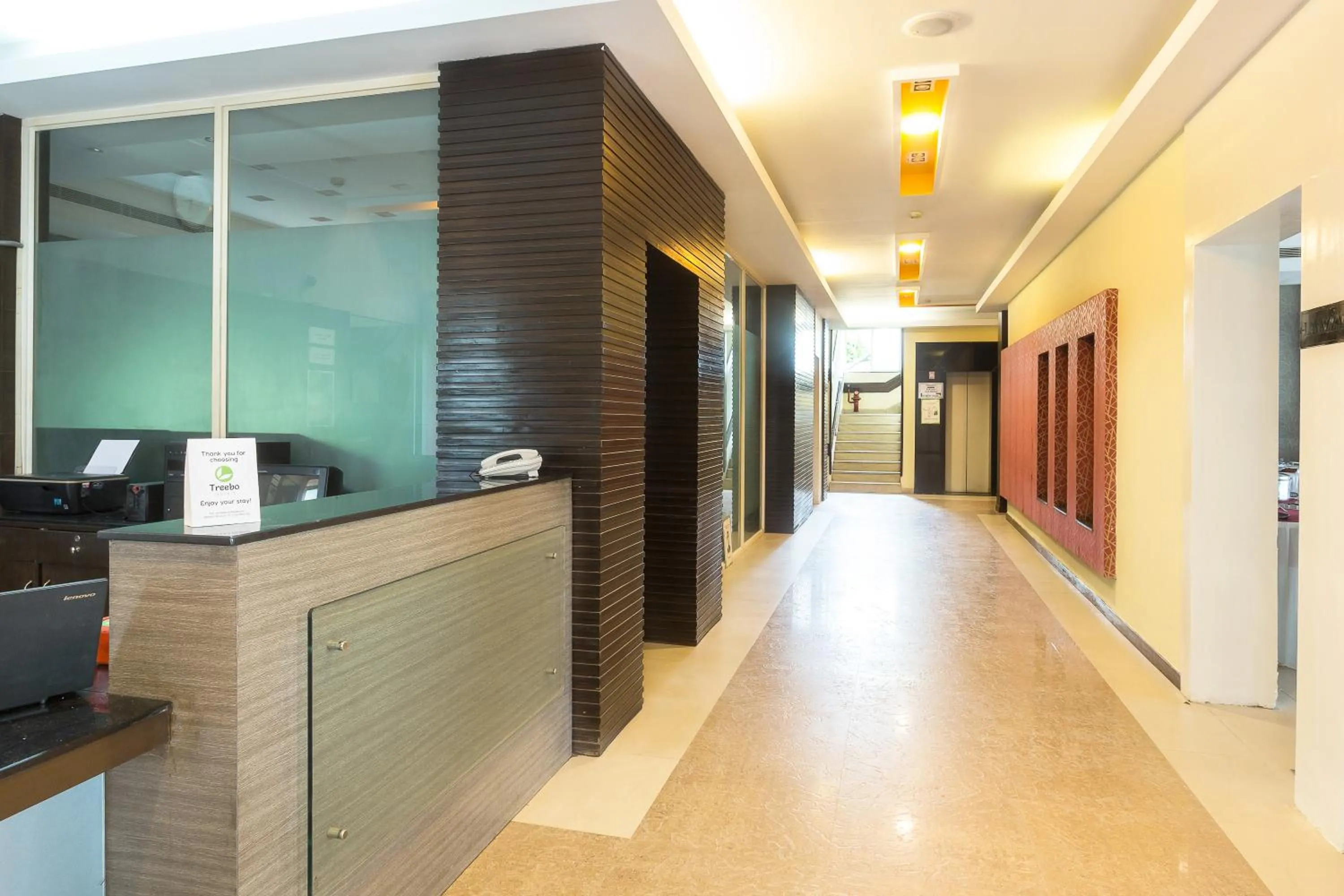 Lobby or reception in Treebo Fort Club