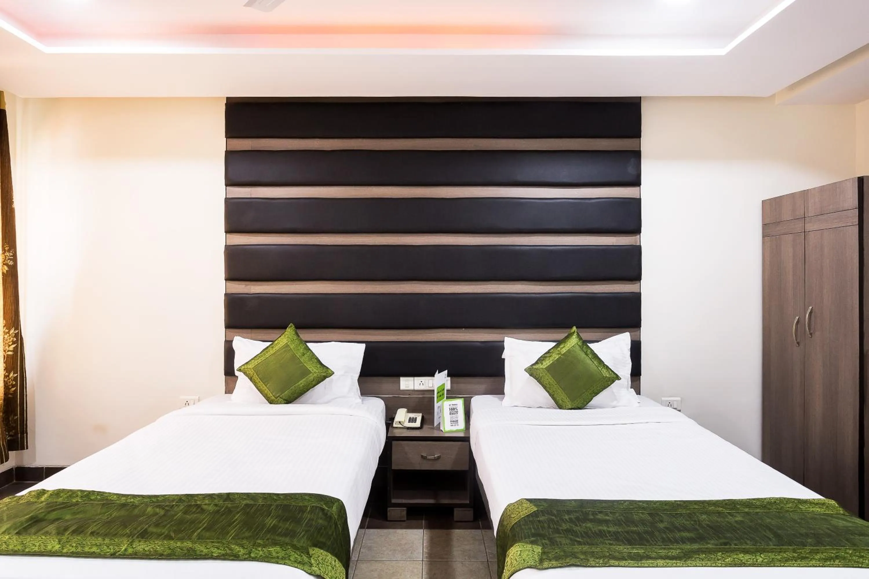 Bedroom, Bed in Treebo Fort Club