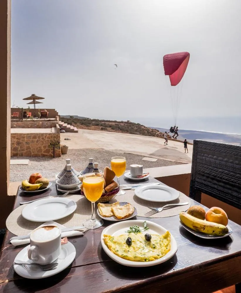 Continental breakfast in Le Nid d'Aigle
