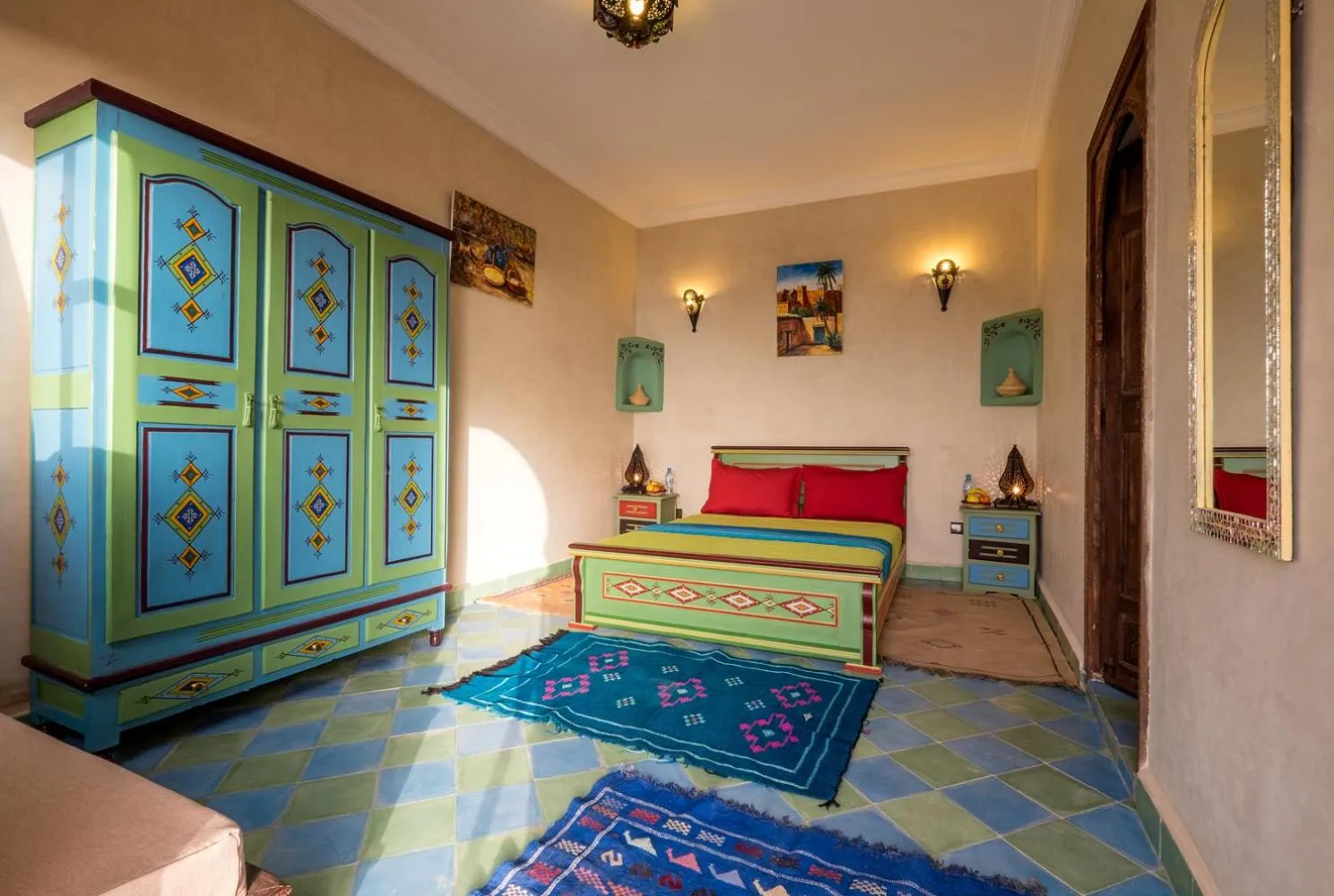 Bed in Le Nid d'Aigle