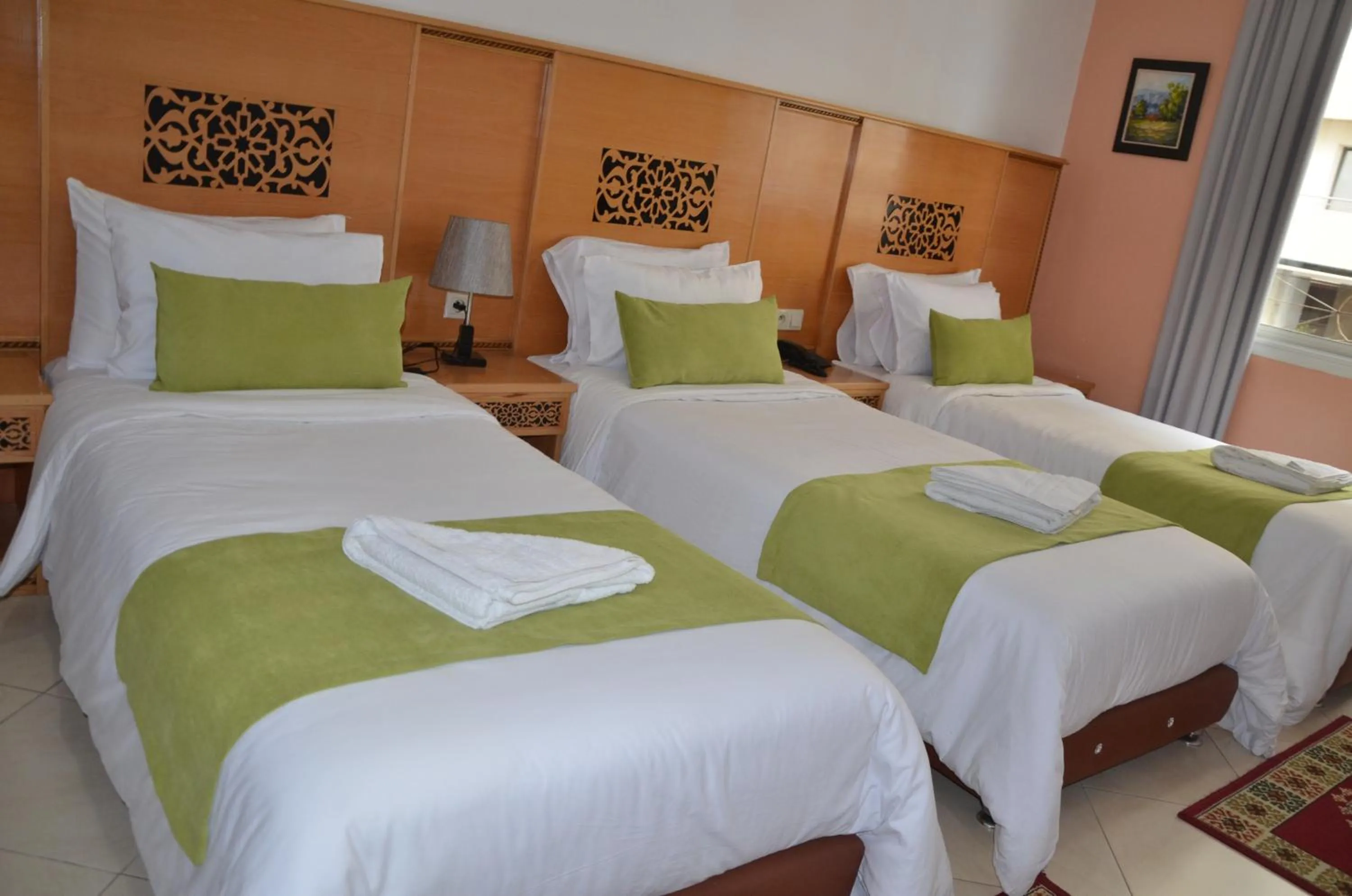 Bed in Hotel Miramar