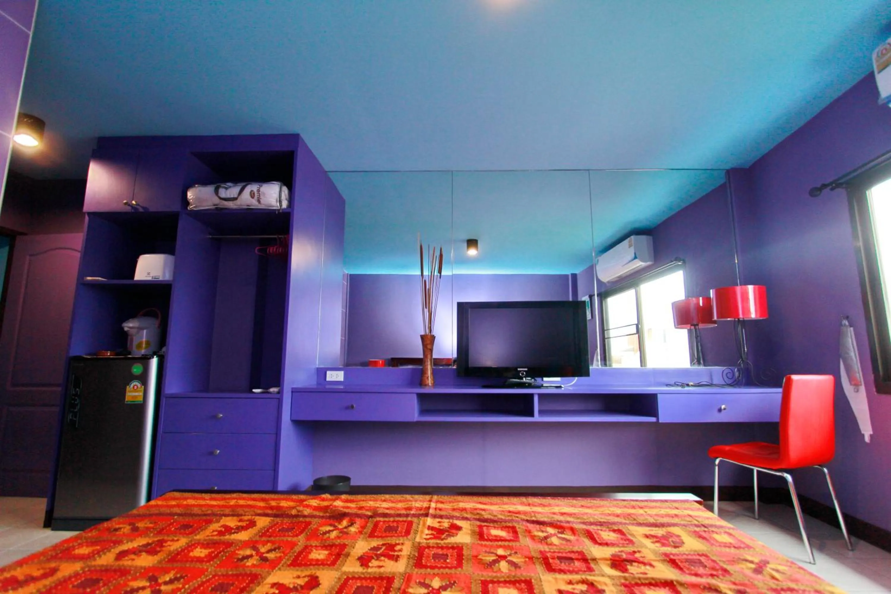 Coffee/tea facilities, Bed in Chez Pom