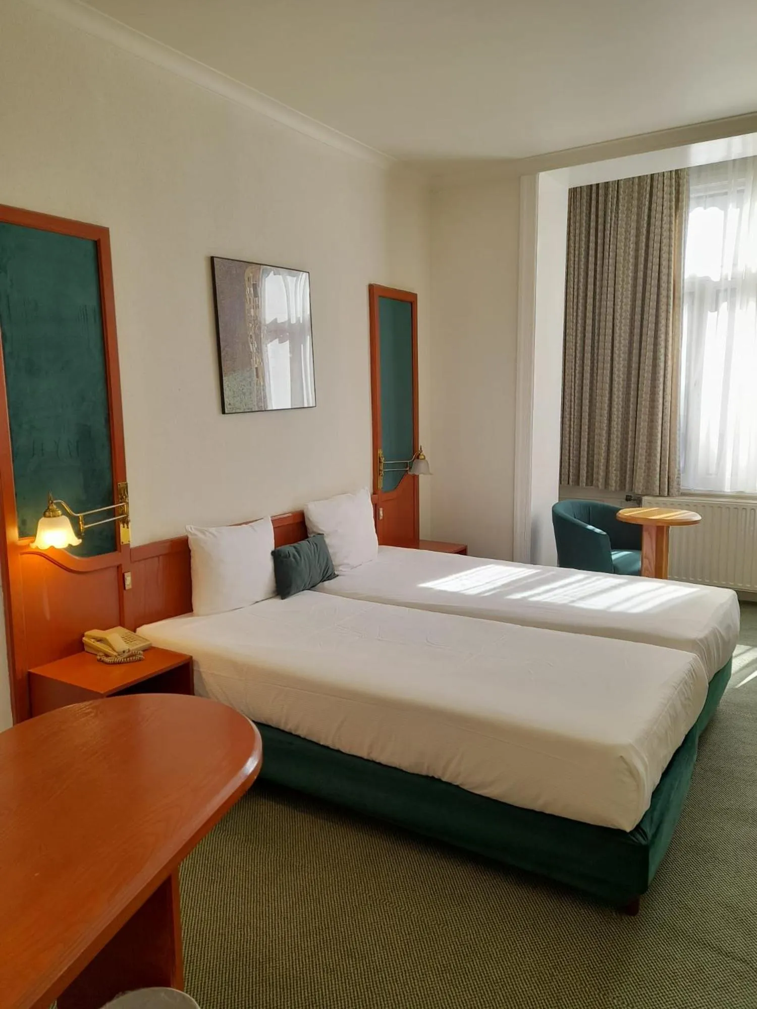 Bed in Hotel Le Dome