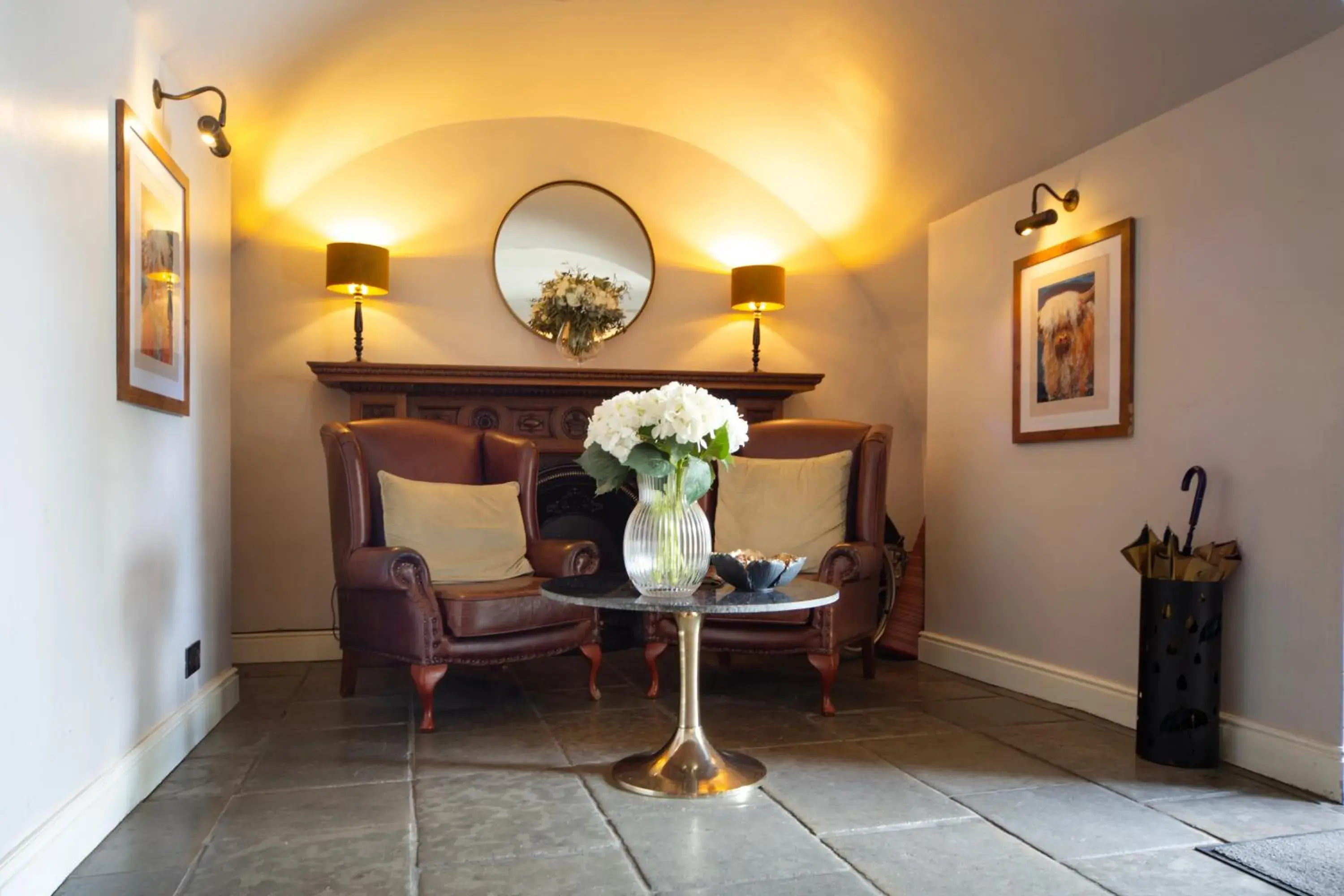 Lobby or reception in Barony Castle Hotel Lobby or reception in Barony Castle Hotel