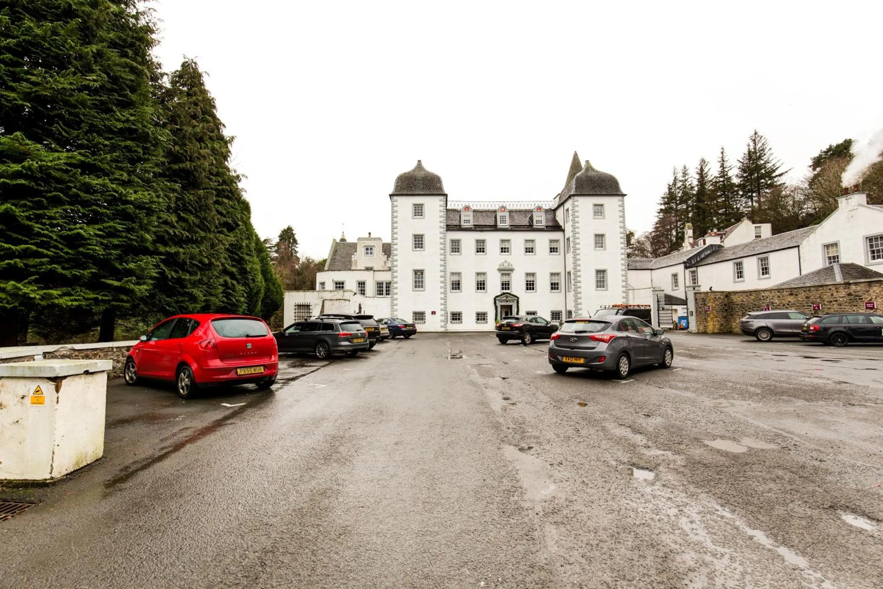 Facade/entrance in Barony Castle Hotel